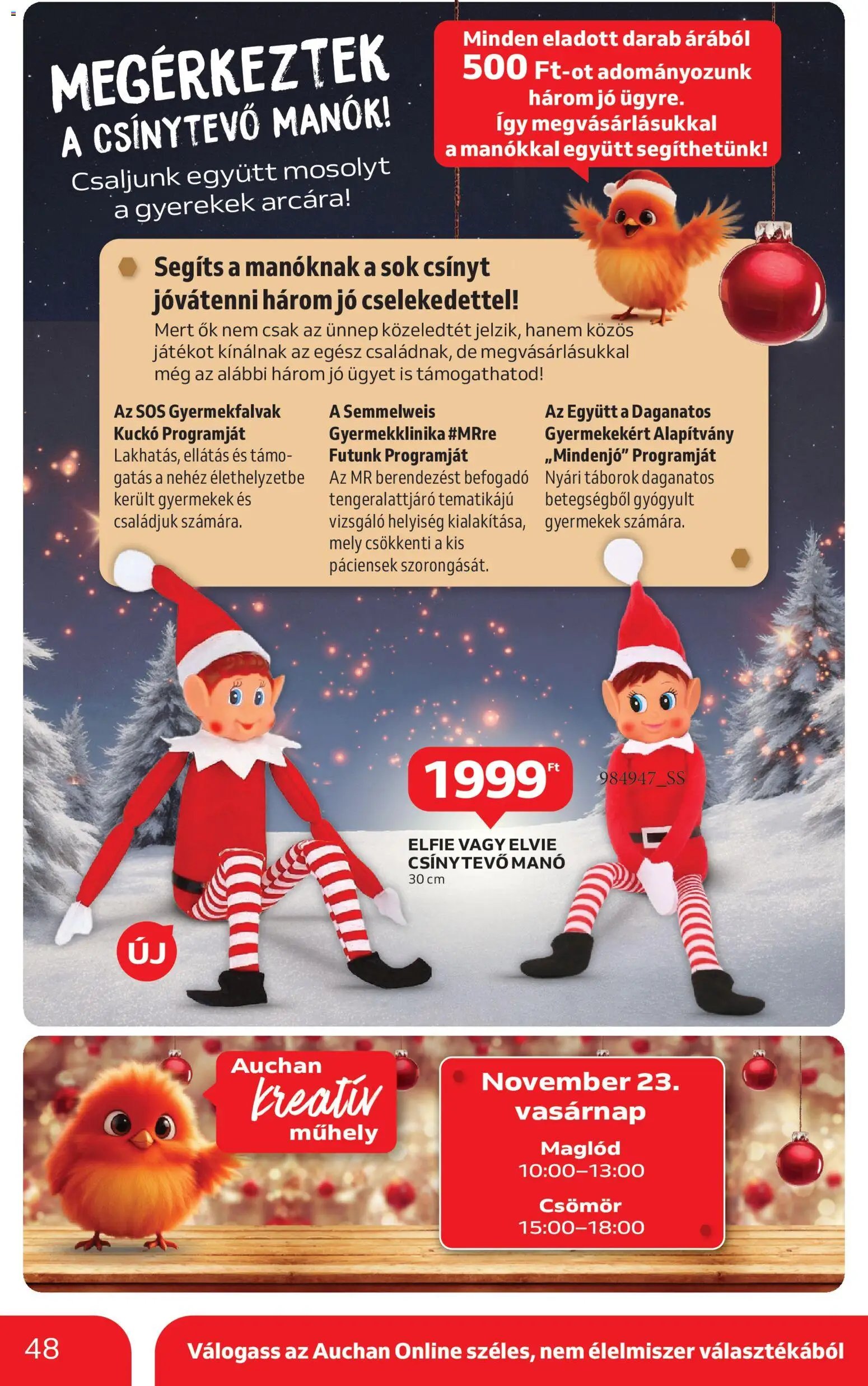 Auchan újság 2025.11.20. Black Friday - Hipermarket (2025-11-20 - 2025-11-26)