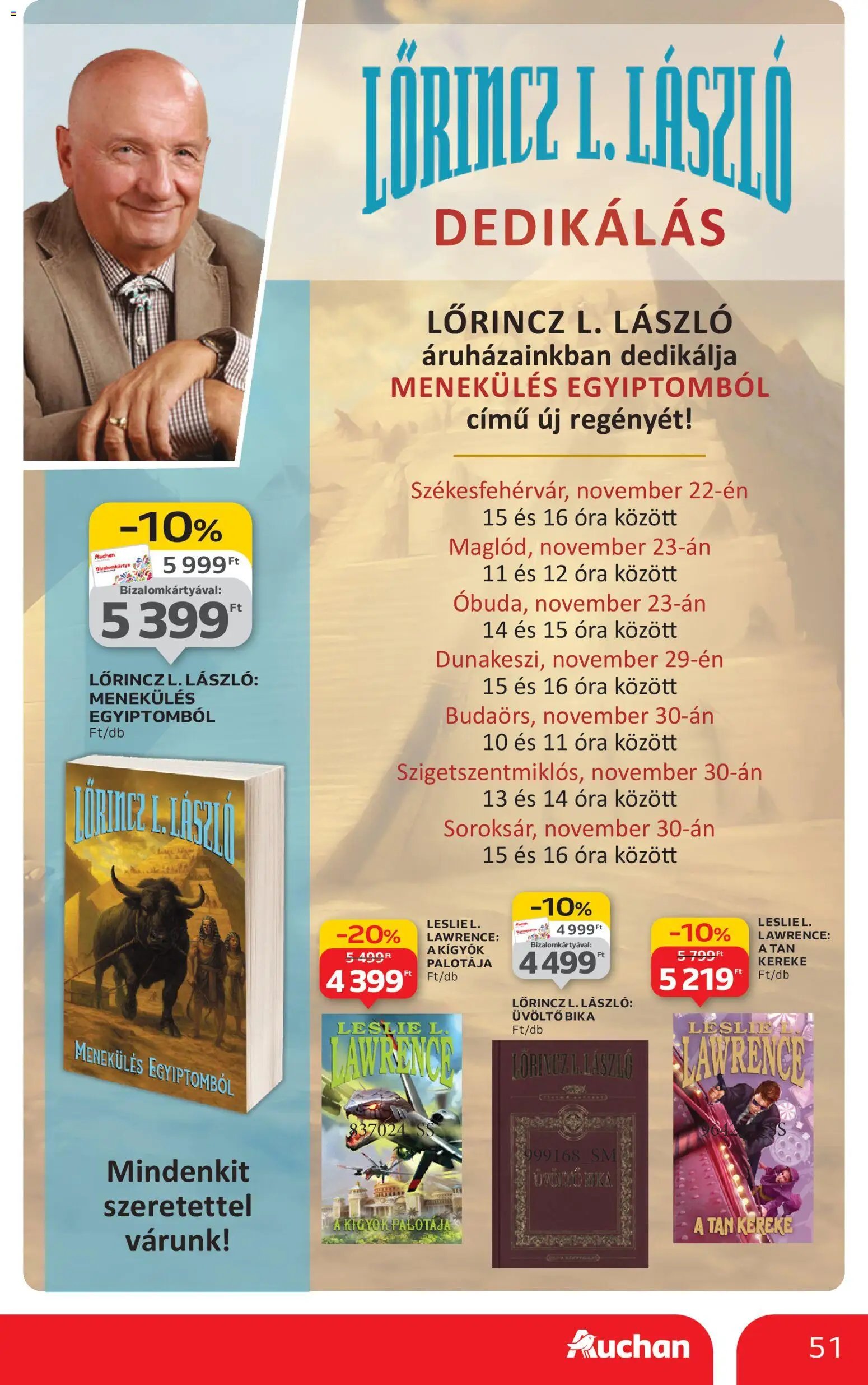 Auchan újság 2025.11.20. Black Friday - Hipermarket (2025-11-20 - 2025-11-26)