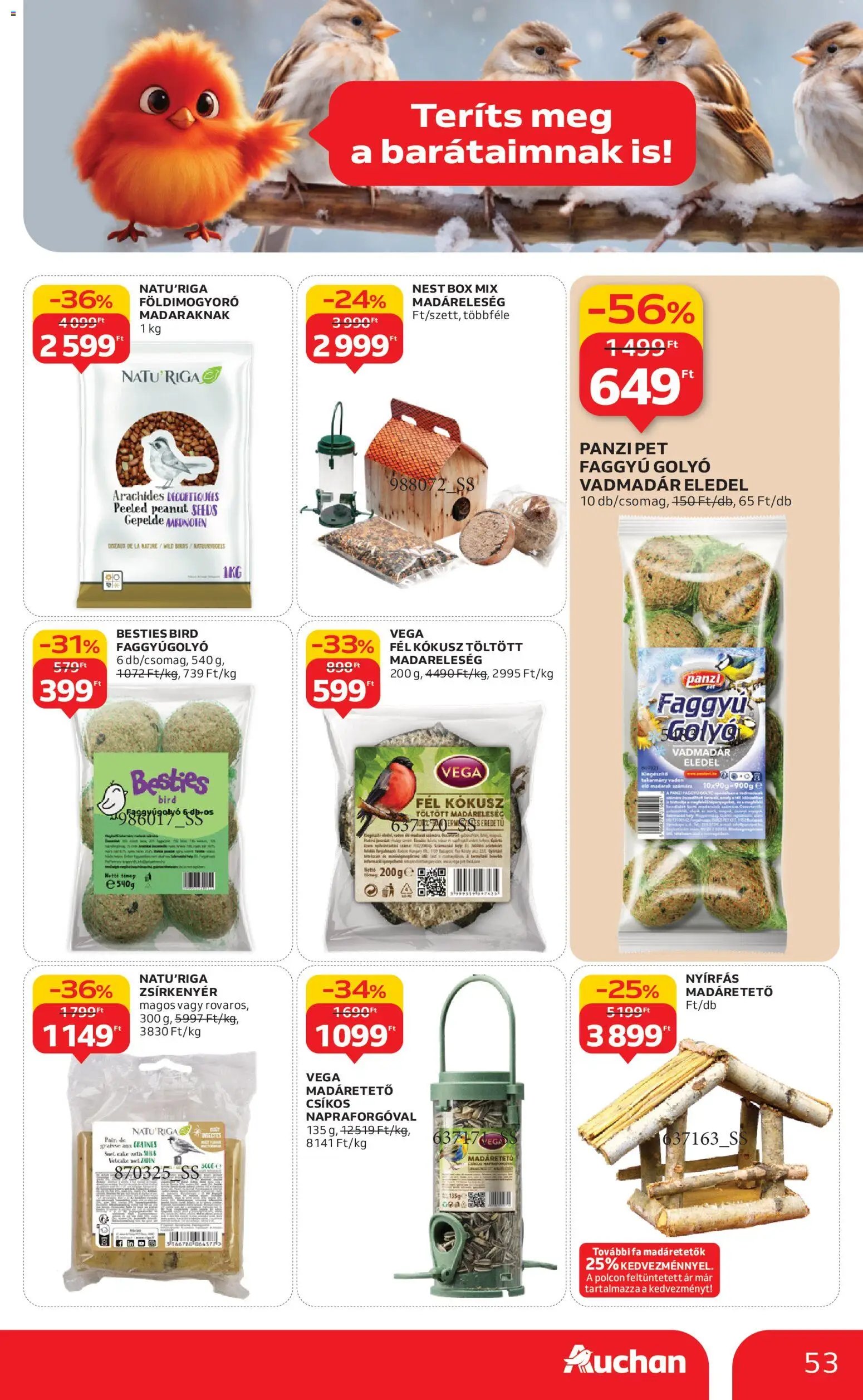 Auchan újság 2025.11.20. Black Friday - Hipermarket (2025-11-20 - 2025-11-26)