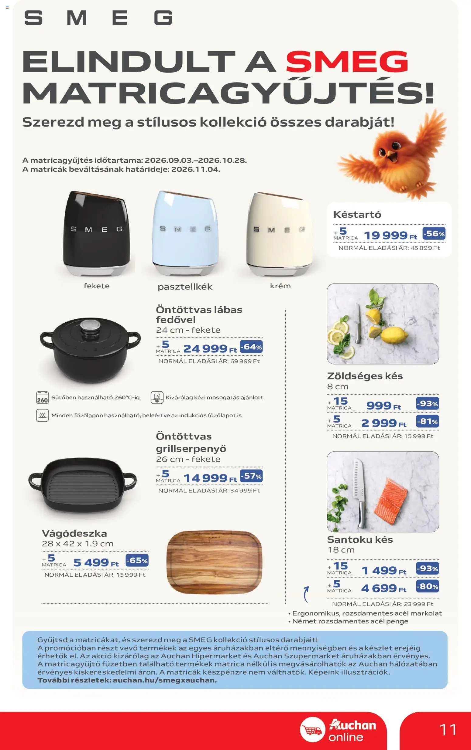 Auchan újság 2026.09.24. Auchan Szupermarket akciós újság