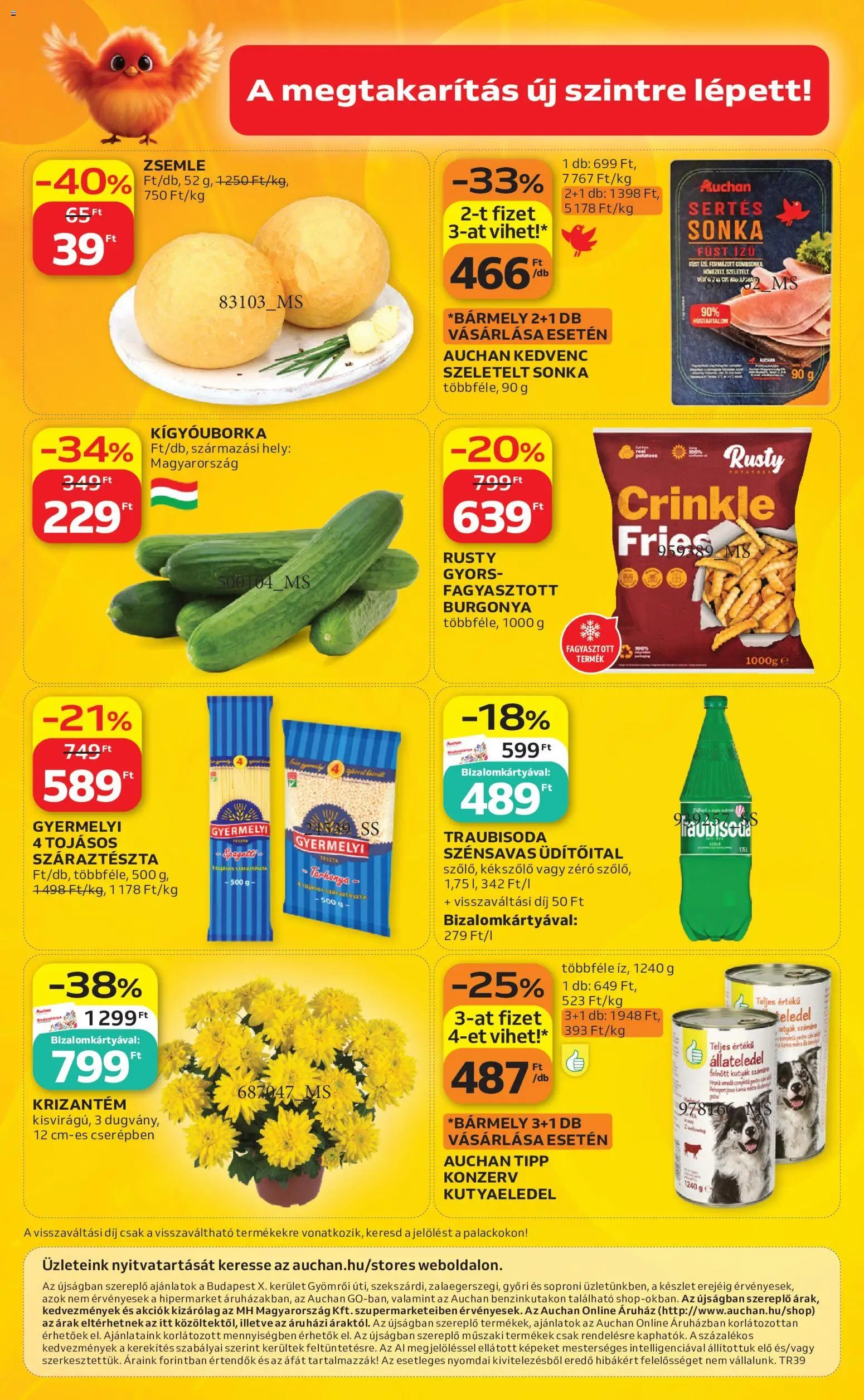 Auchan újság 2026.09.24. Auchan Szupermarket akciós újság