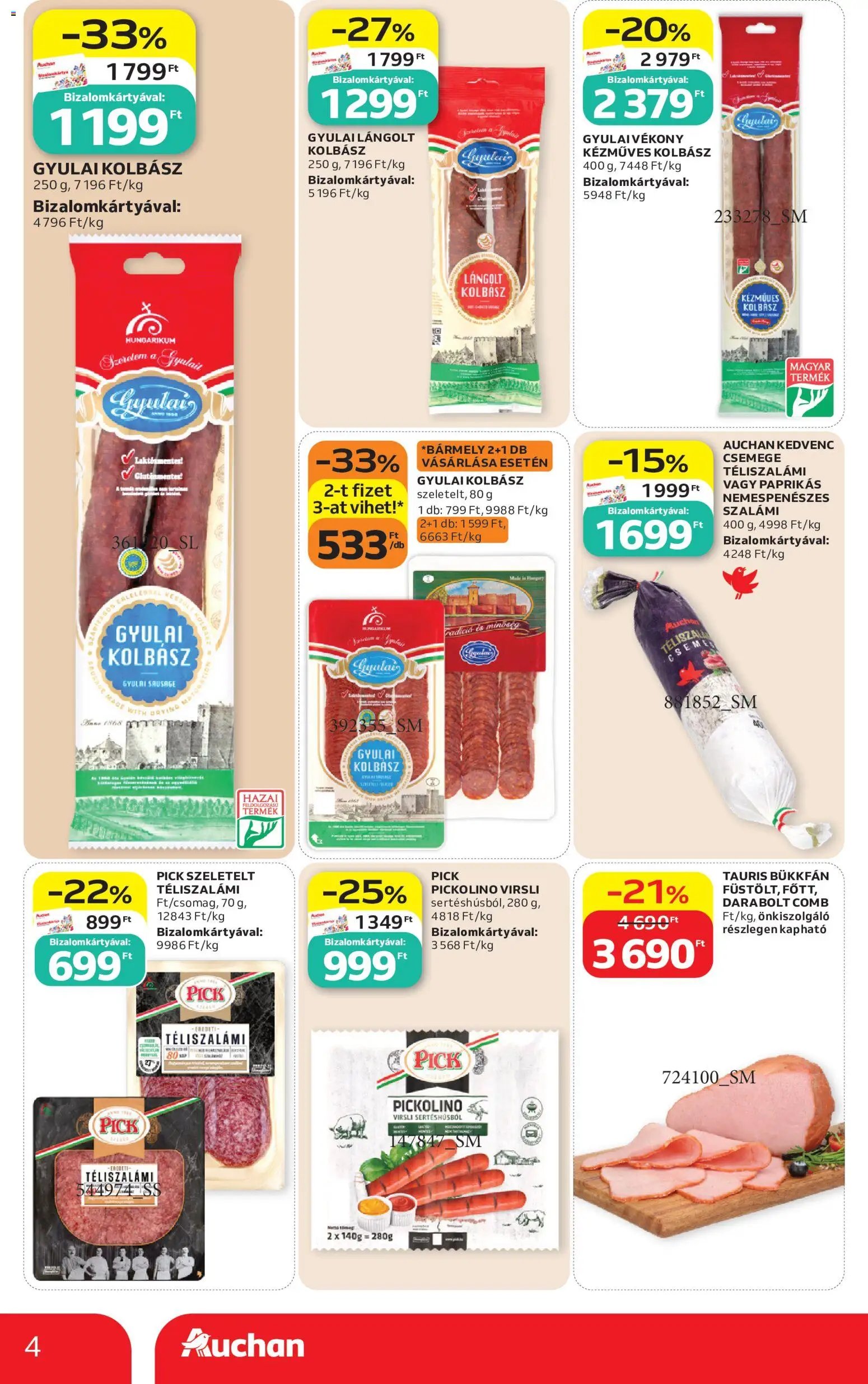 Auchan újság 2026.09.24. Auchan Szupermarket akciós újság