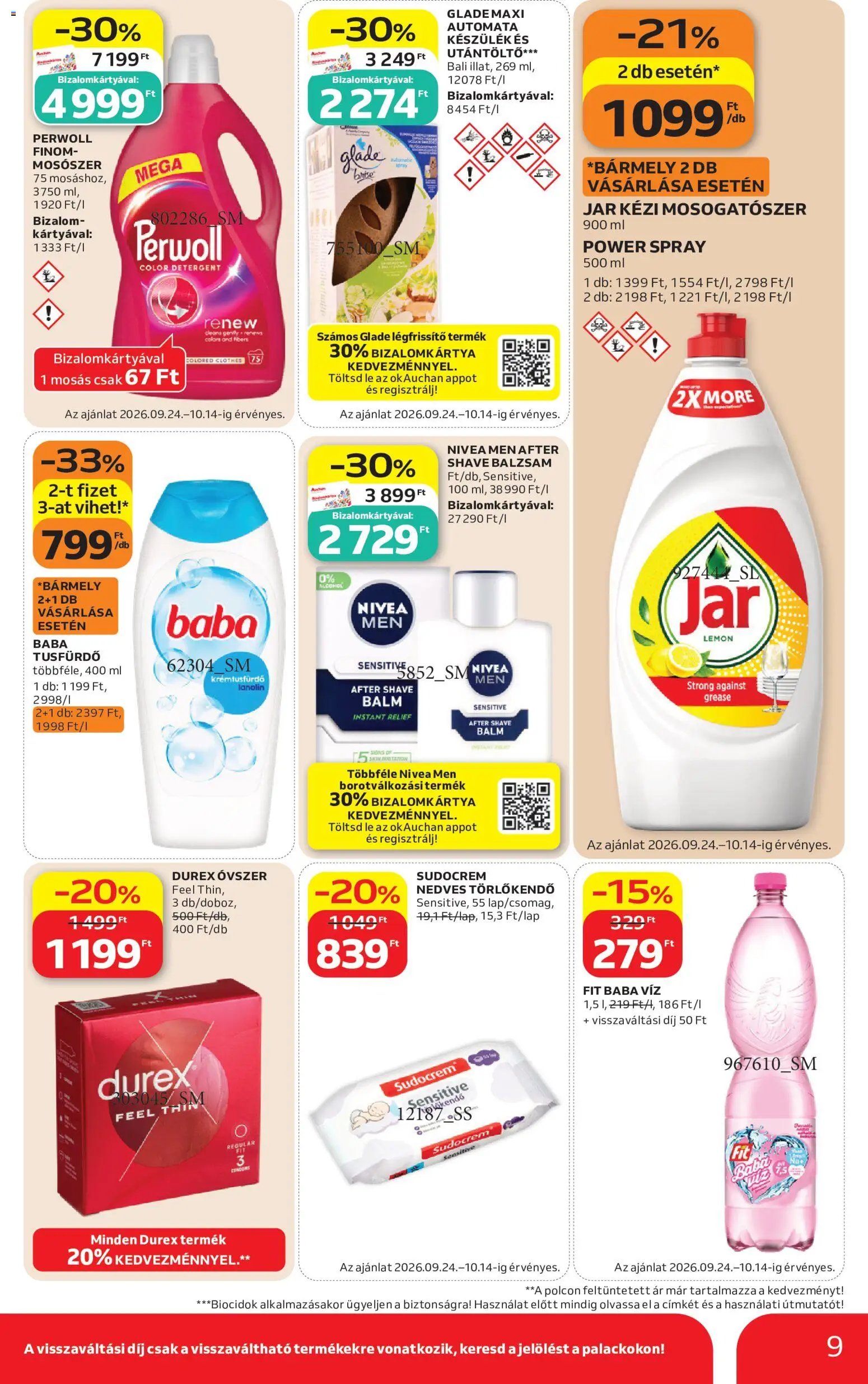 Auchan újság 2026.09.24. Auchan Szupermarket akciós újság