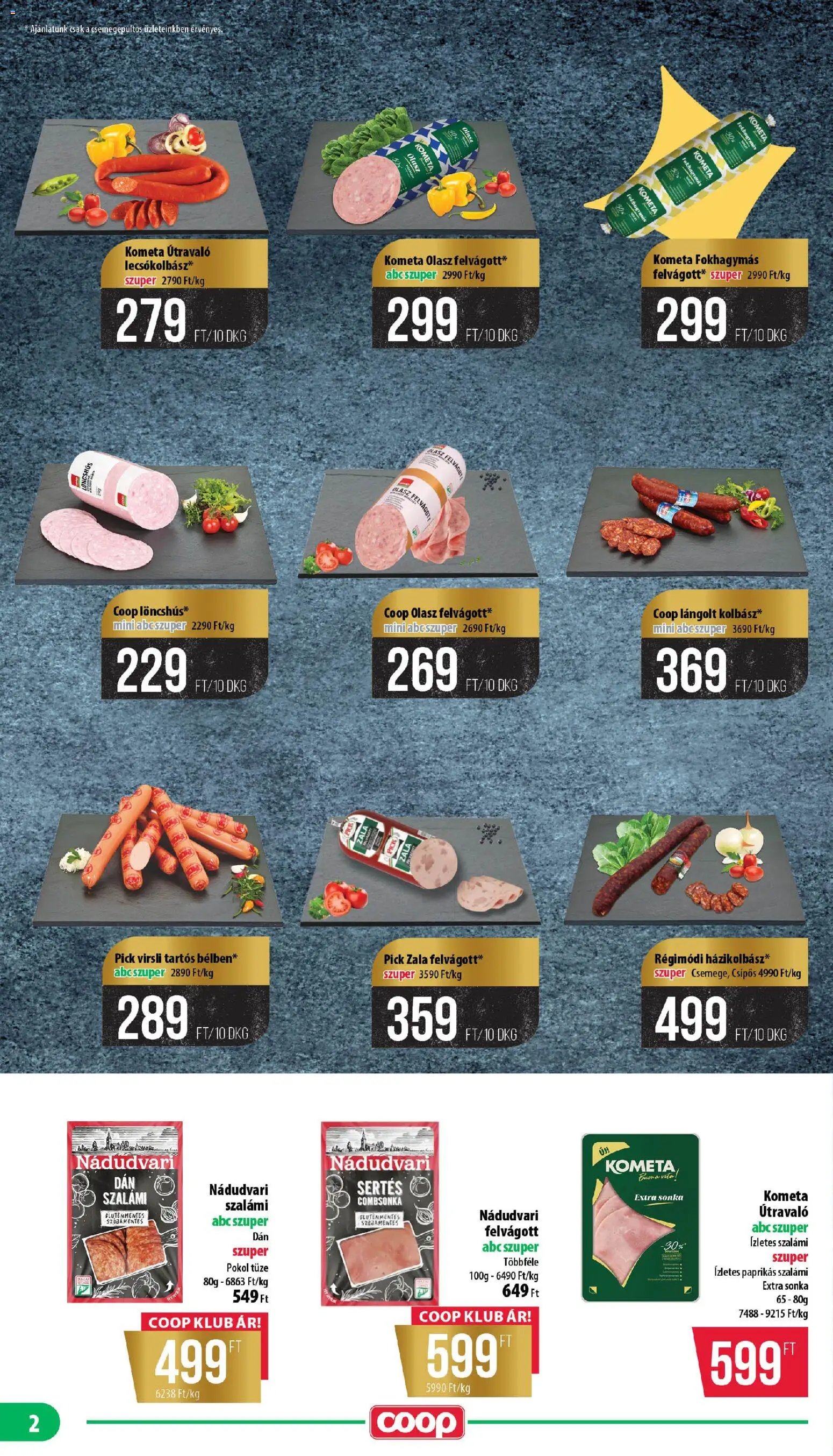 COOP újság 2026.04.23. COOP - Mini & Abc & Szuper / Nyírzem (2026-04-23 - 2026-04-29)