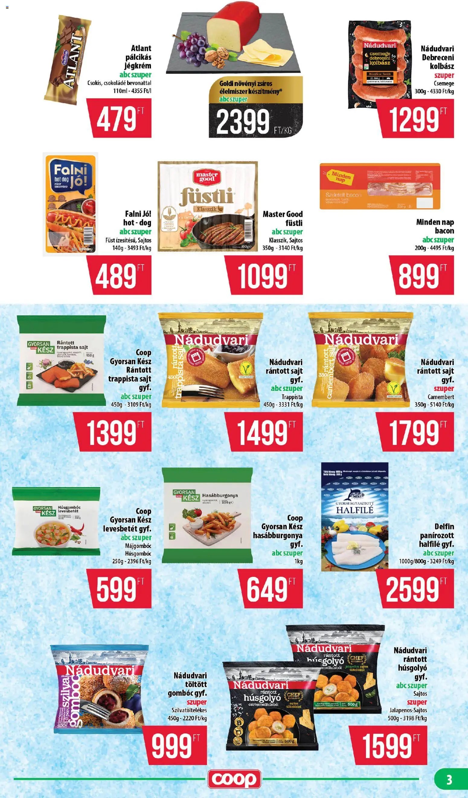 COOP újság 2026.04.23. COOP - Mini & Abc & Szuper / Nyírzem (2026-04-23 - 2026-04-29)