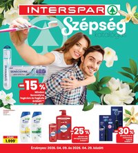 Interspar újság 2026.04.09. Interspar Szépség katalógus (2026-04-09 - 2026-04-29)