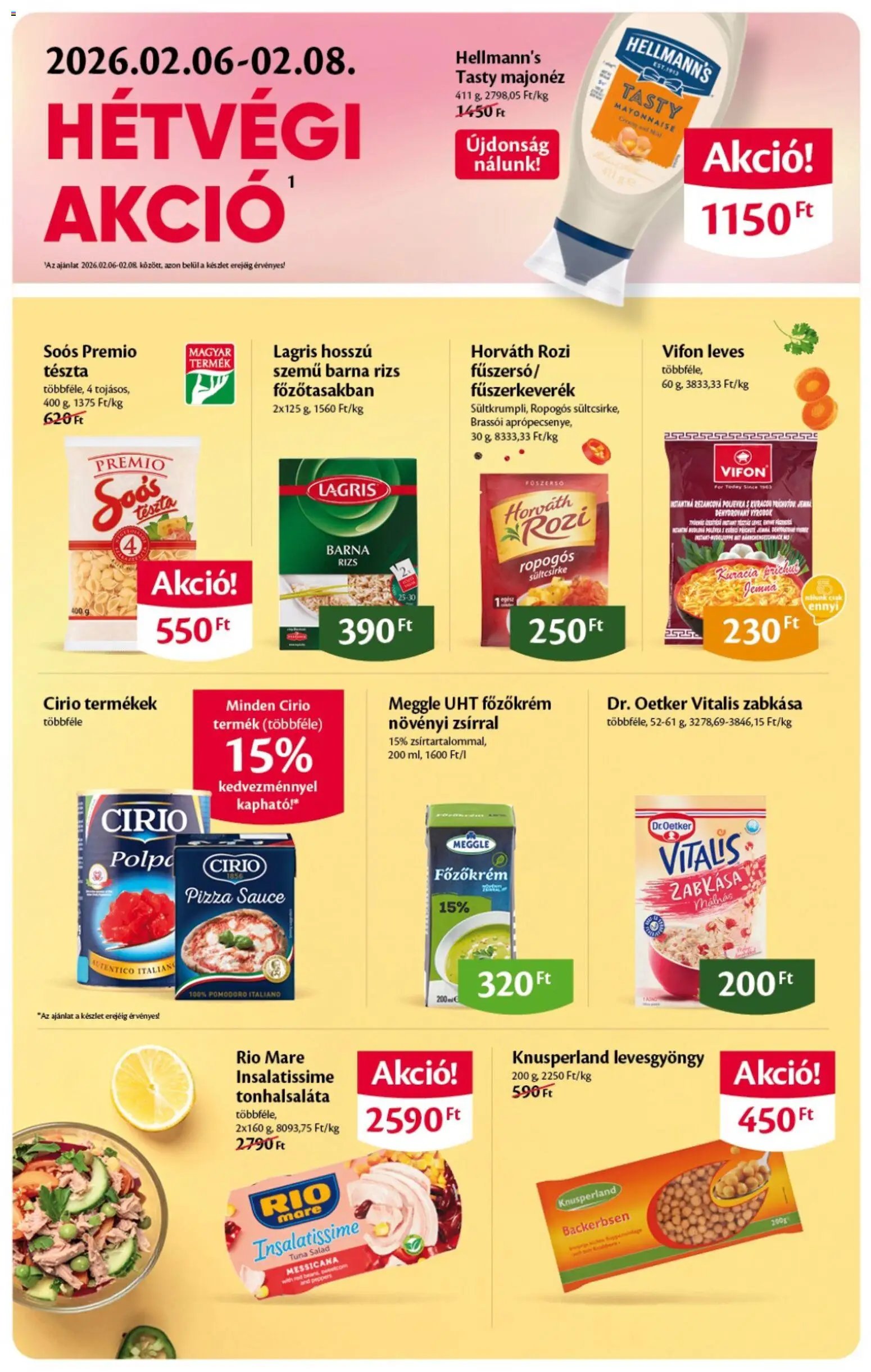 EcoFamily újság 2026.02.05. Akciós újság EcoFamily (2026-02-05 - 2026-02-15)