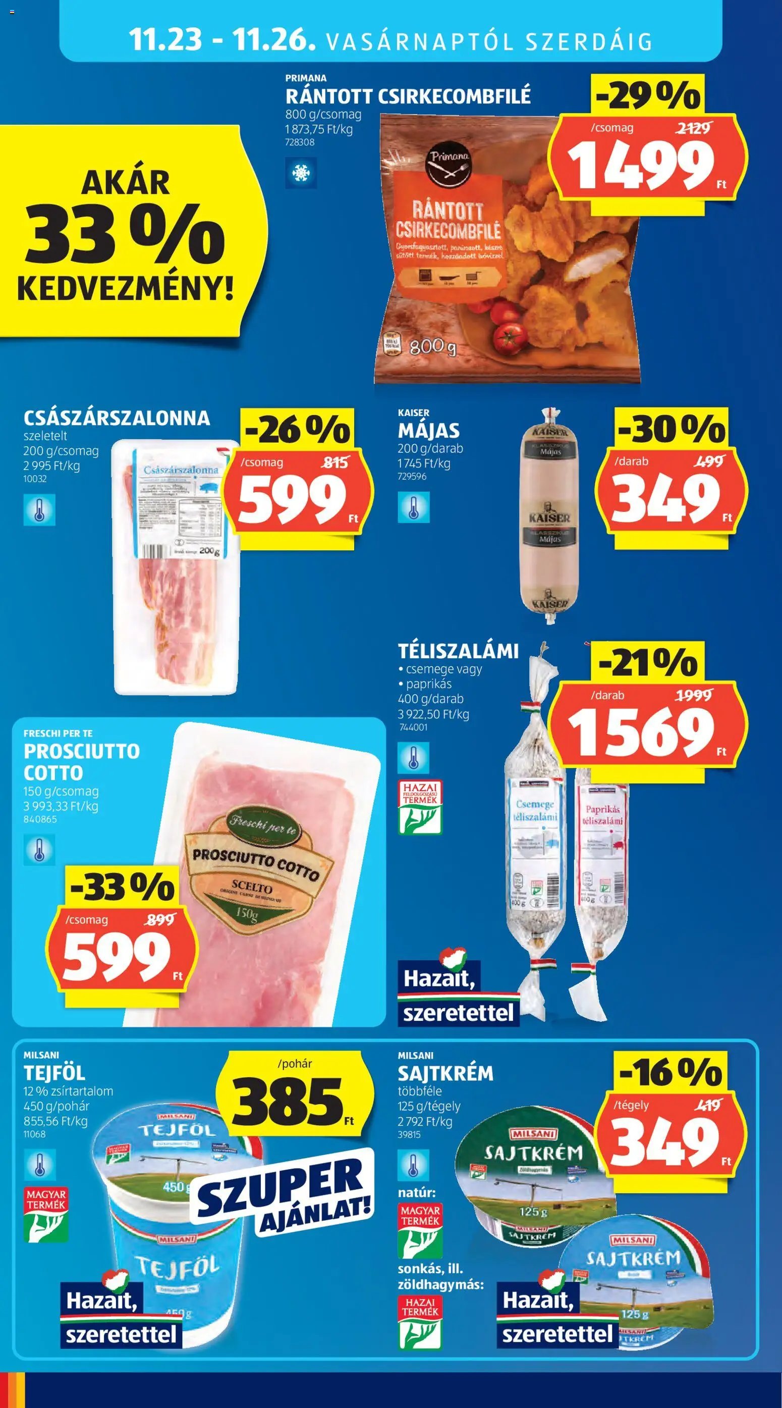 Aldi újság 2025.11.20. Akciós újság Aldi (2025-11-20 - 2025-11-26)