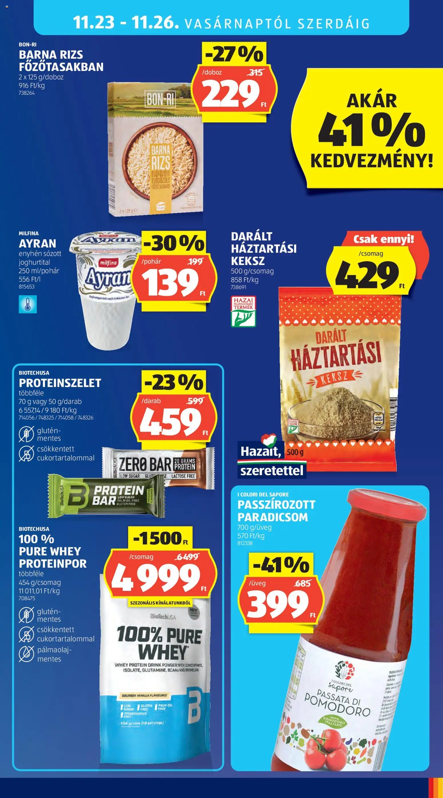Aldi újság 2025.11.20. Akciós újság Aldi (2025-11-20 - 2025-11-26)