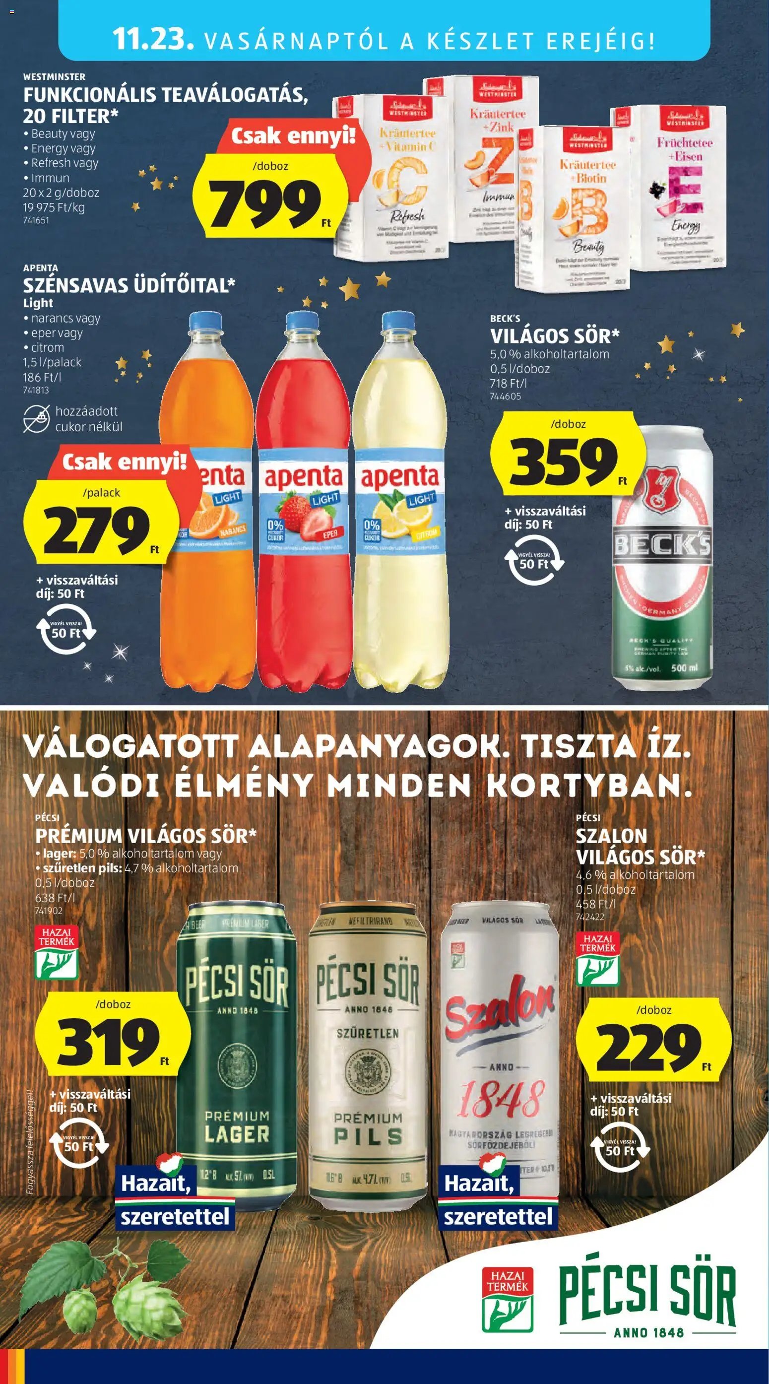 Aldi újság 2025.11.20. Akciós újság Aldi (2025-11-20 - 2025-11-26)