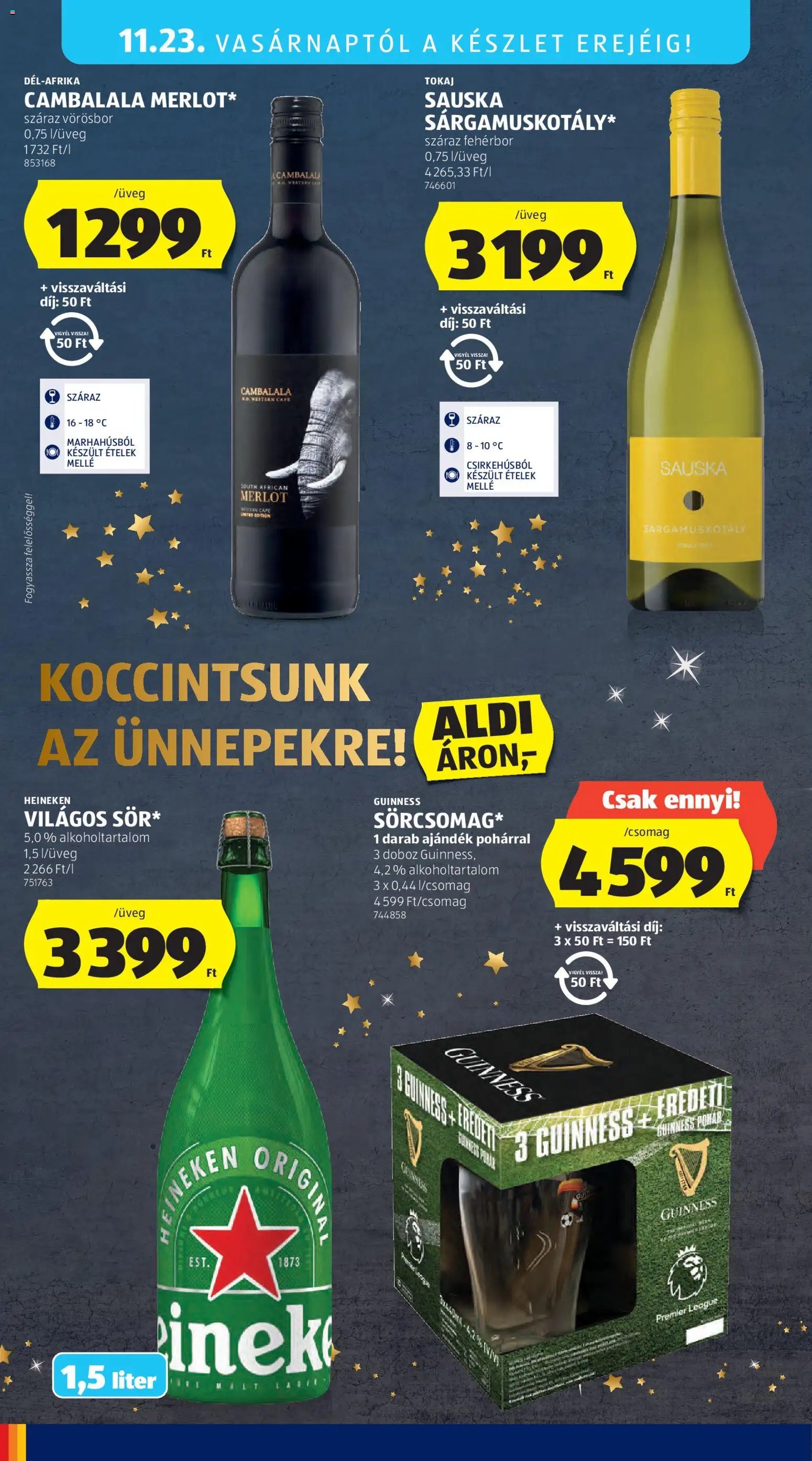 Aldi újság 2025.11.20. Akciós újság Aldi (2025-11-20 - 2025-11-26)