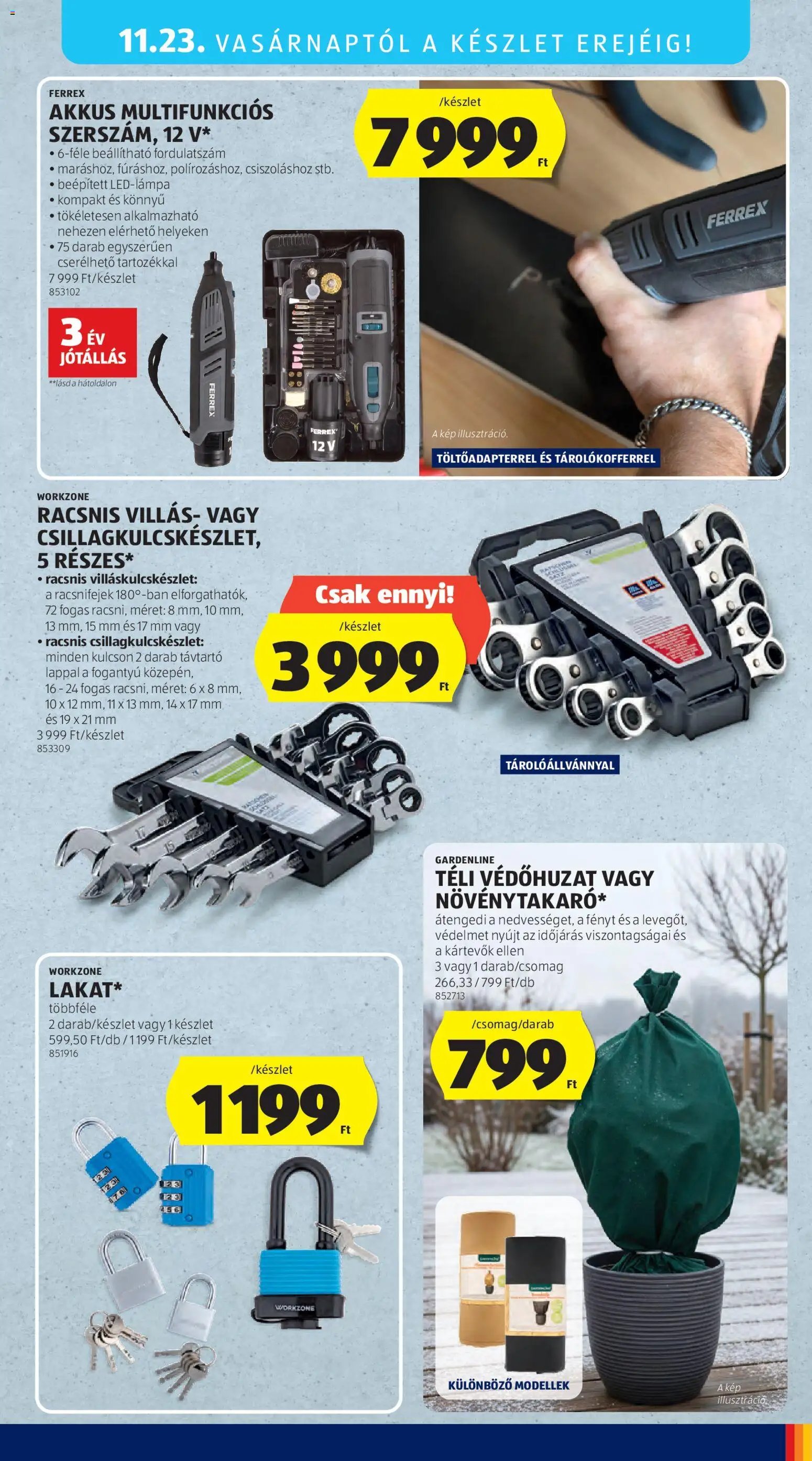 Aldi újság 2025.11.20. Akciós újság Aldi (2025-11-20 - 2025-11-26)