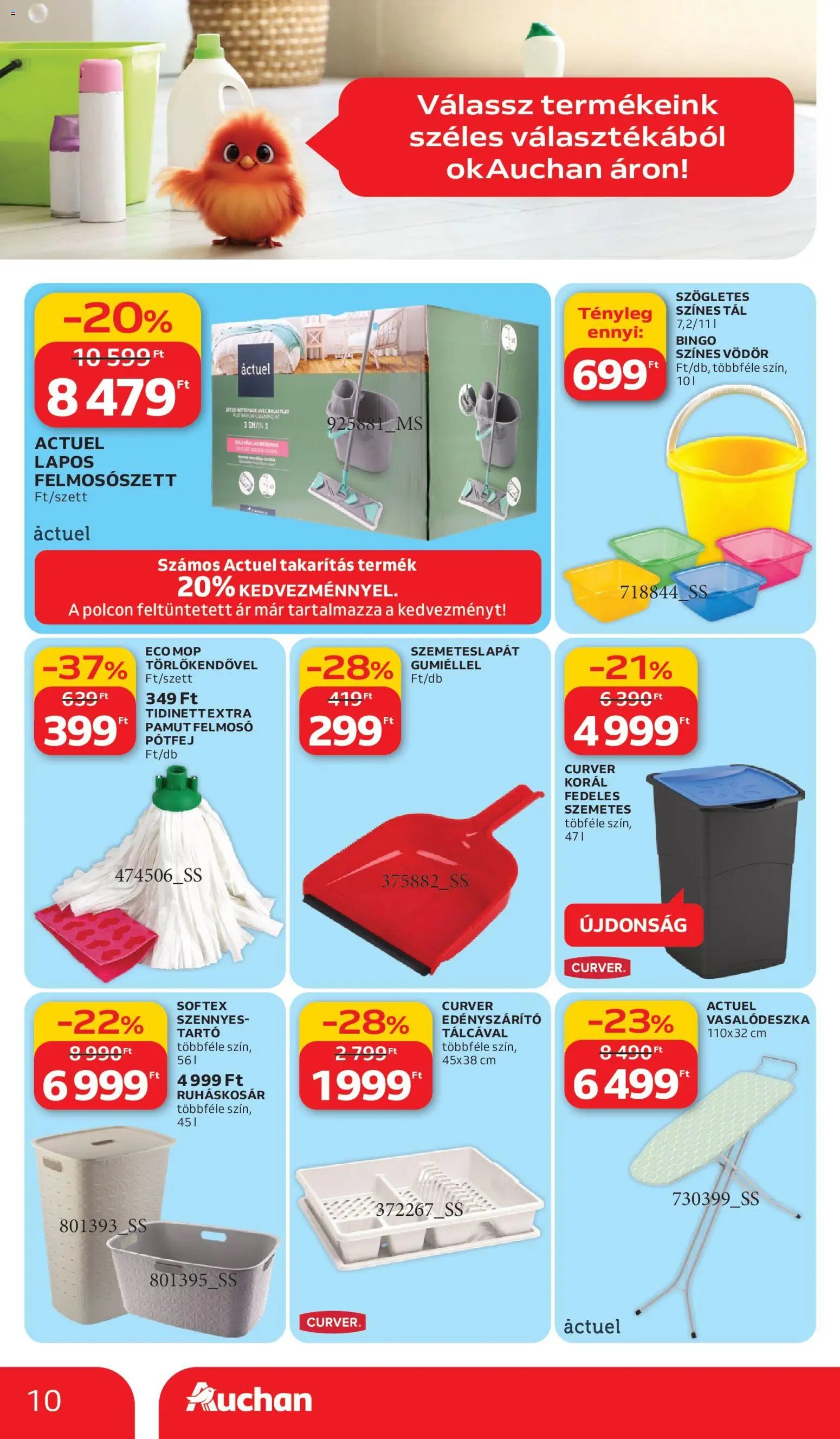 Auchan újság 2026.03.05. Auchan Tavaszi nagytakarítás (2026-03-05 - 2026-03-18)