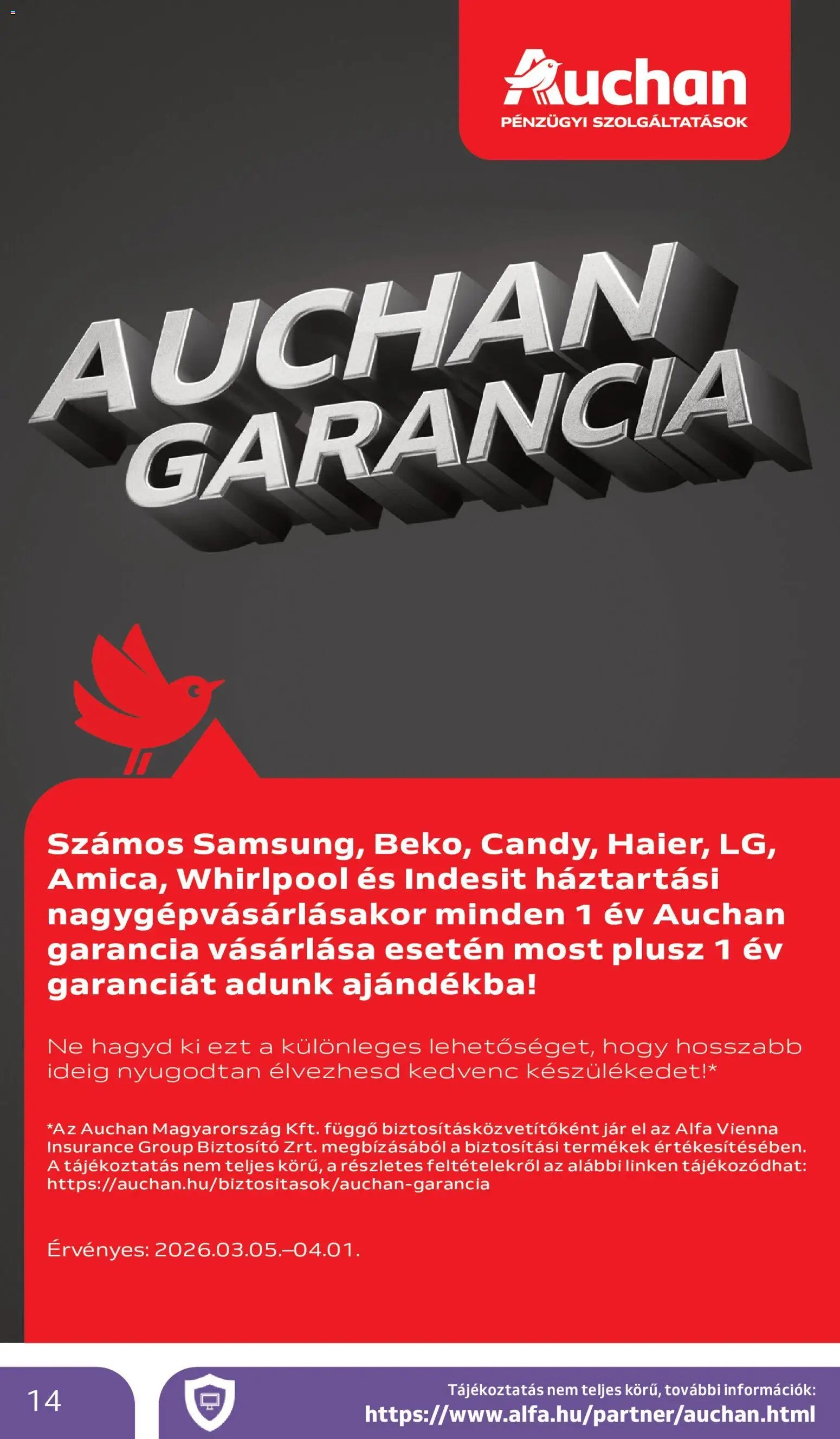 Auchan újság 2026.03.05. Auchan Tavaszi nagytakarítás (2026-03-05 - 2026-03-18)