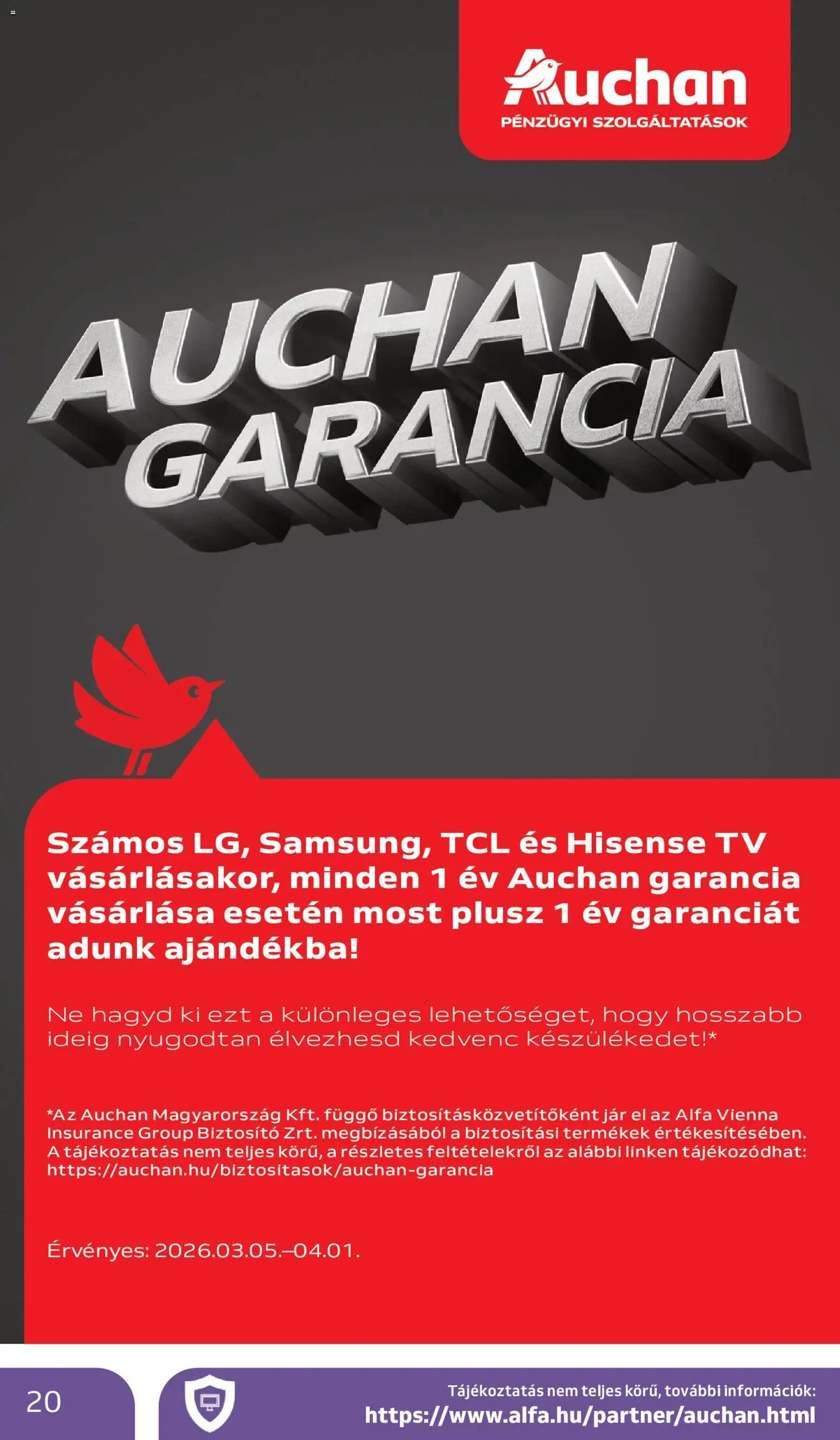 Auchan újság 2026.03.05. Auchan Tavaszi nagytakarítás (2026-03-05 - 2026-03-18)