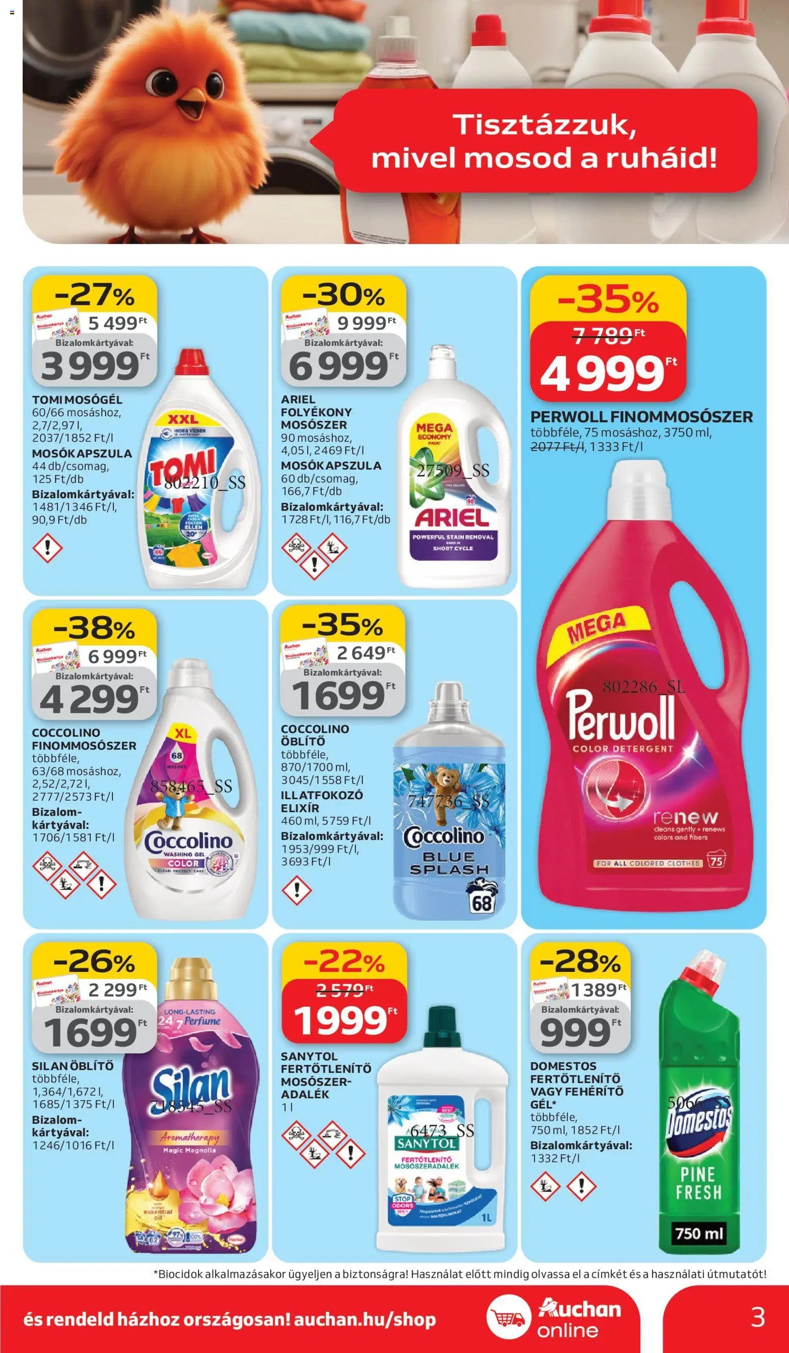 Auchan újság 2026.03.05. Auchan Tavaszi nagytakarítás (2026-03-05 - 2026-03-18)