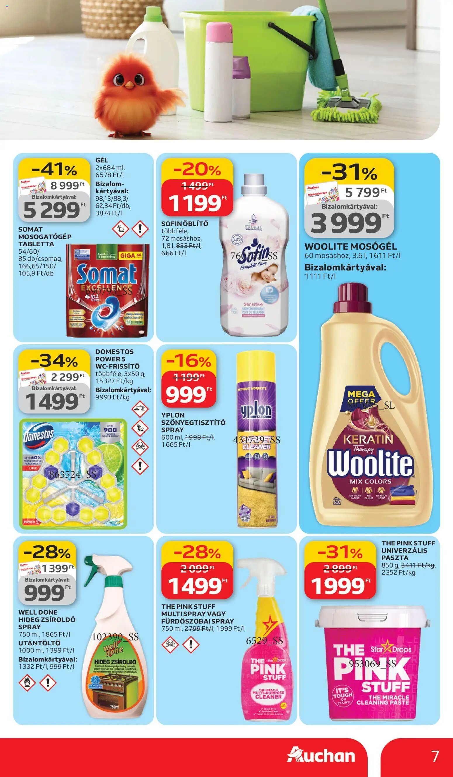 Auchan újság 2026.03.05. Auchan Tavaszi nagytakarítás (2026-03-05 - 2026-03-18)