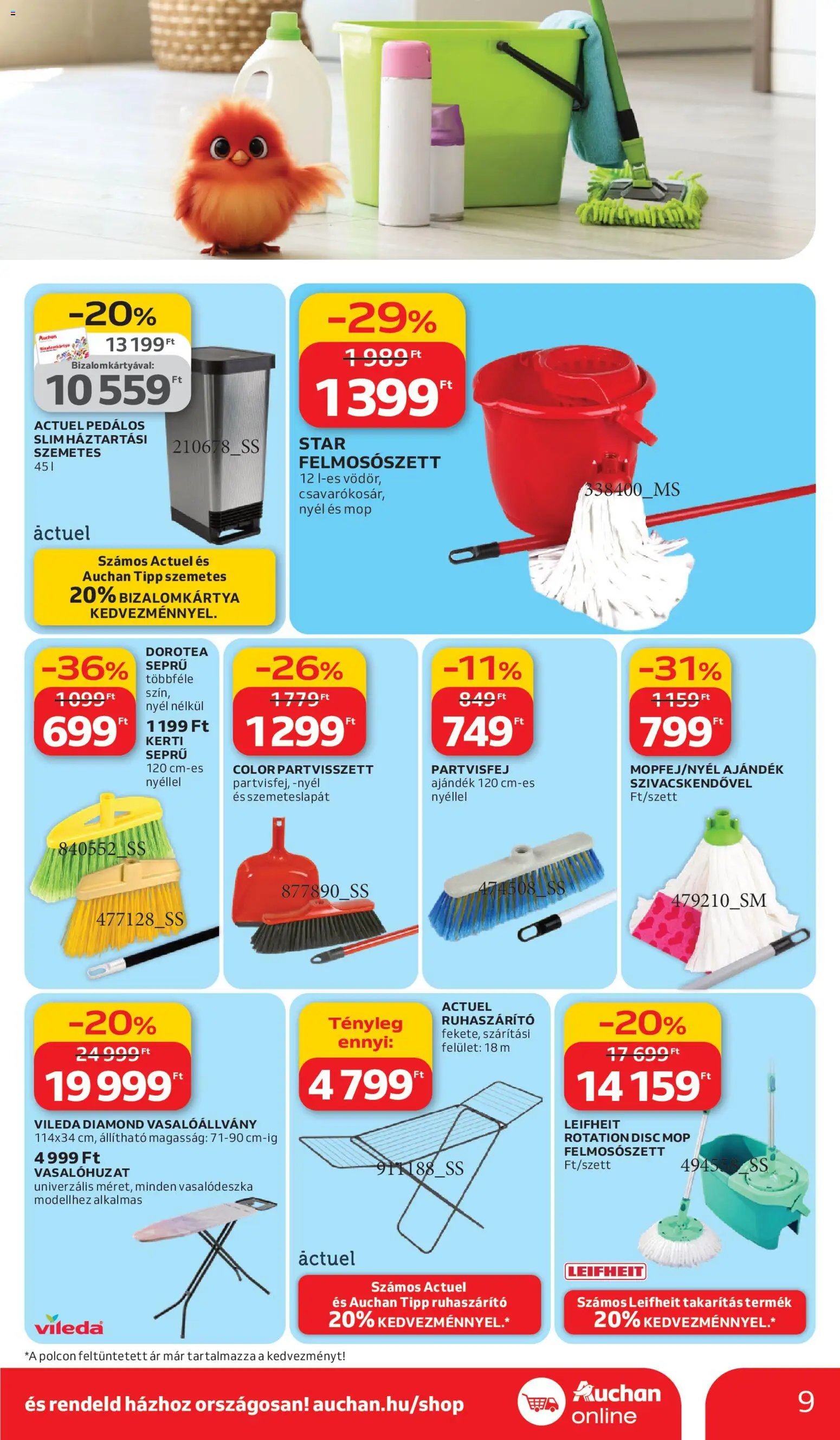 Auchan újság 2026.03.05. Auchan Tavaszi nagytakarítás (2026-03-05 - 2026-03-18)