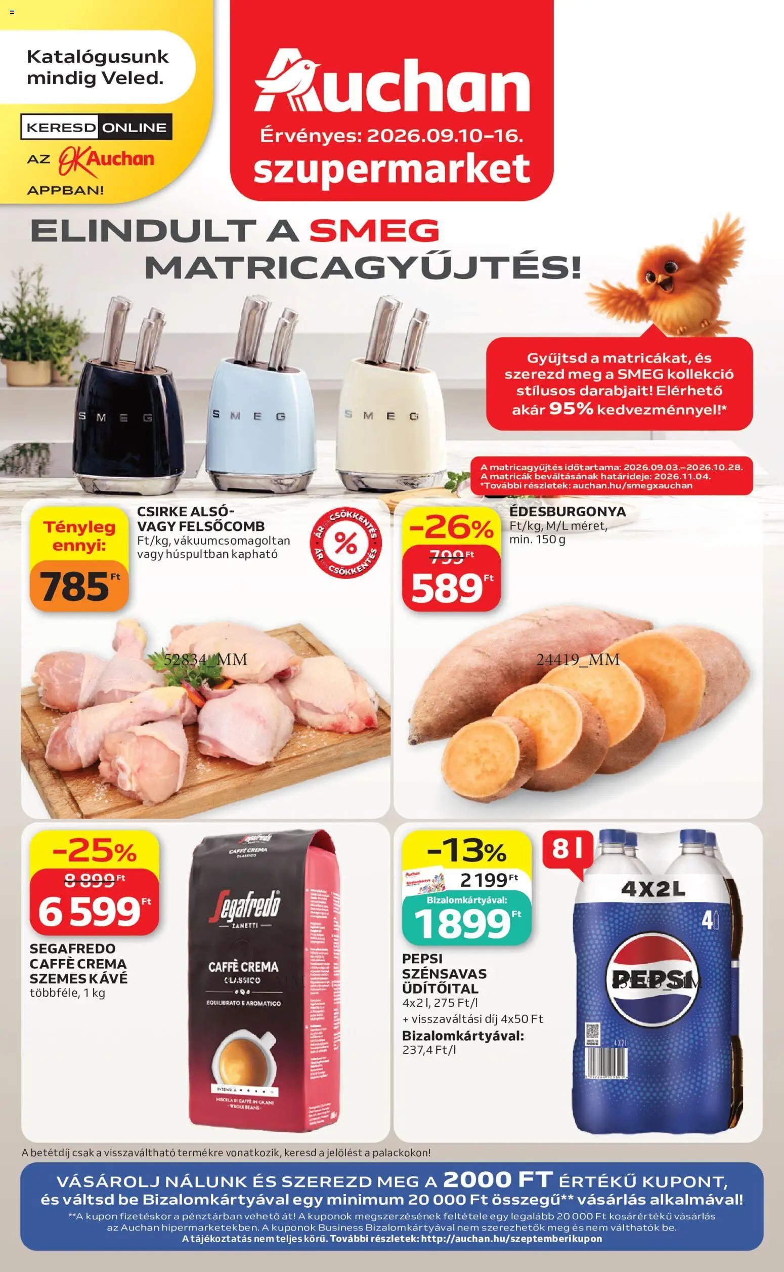 Auchan újság 2026.09.10. Auchan Szupermarket akciós újság