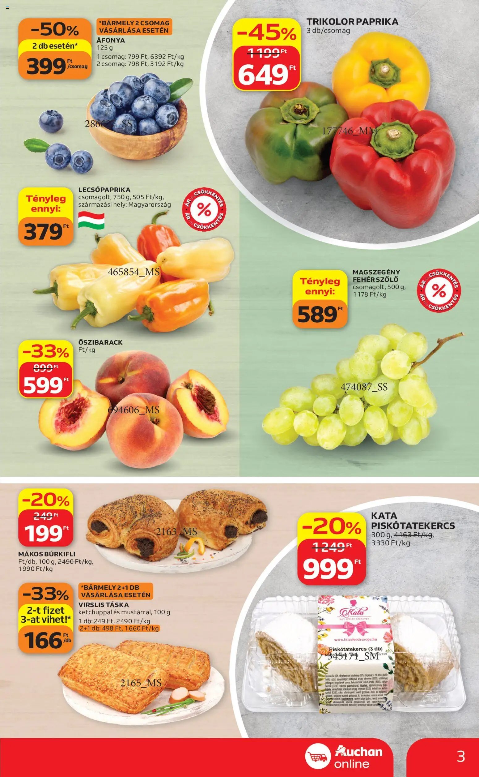 Auchan újság 2026.09.10. Auchan Szupermarket akciós újság