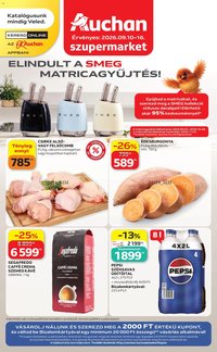 Auchan újság 2026.09.10. Auchan Szupermarket akciós újság