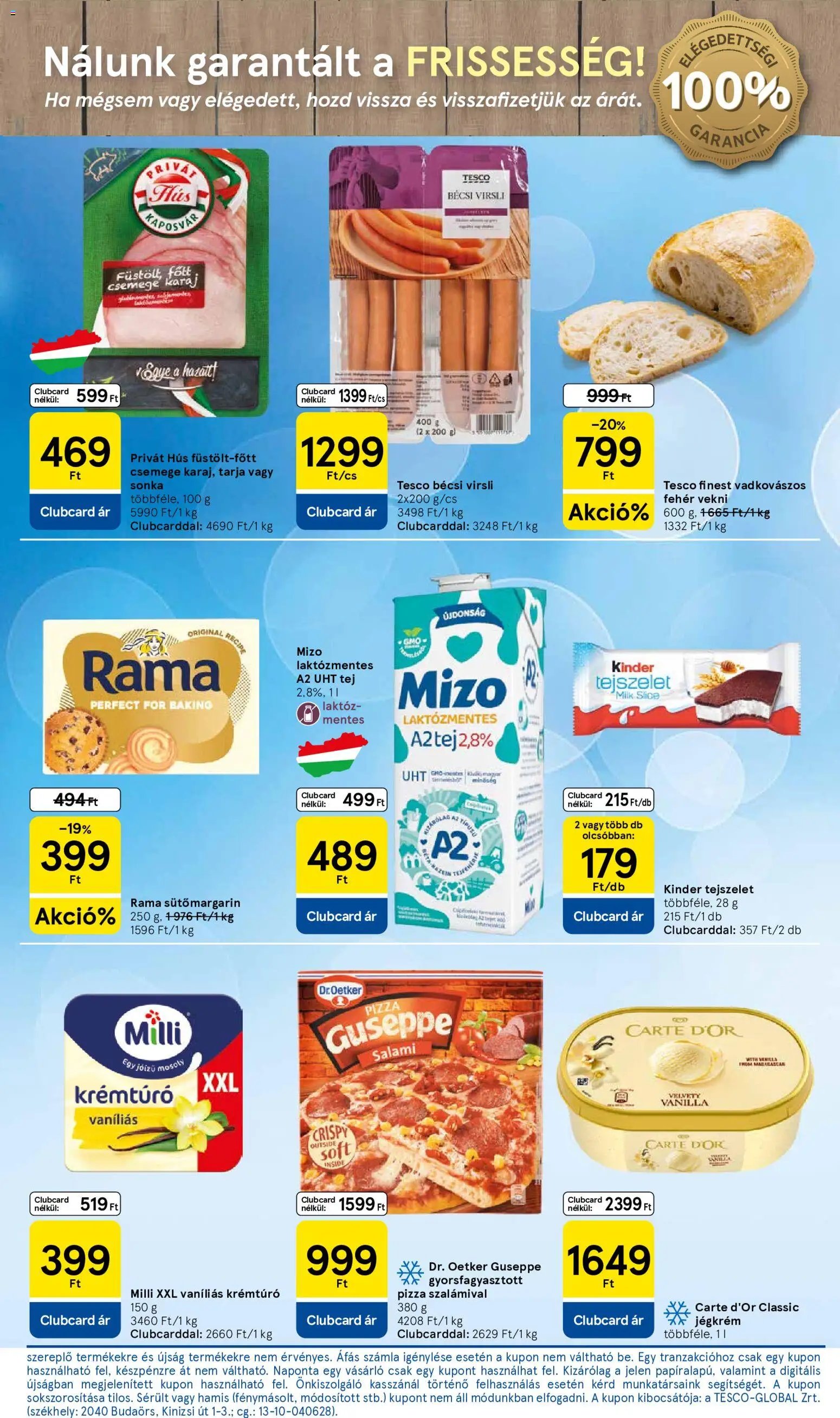 Tesco újság 2026.08.13. Tesco Szupermarket akciós újság