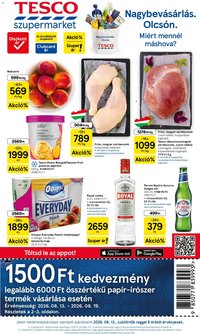 Tesco újság 2026.08.13. Tesco Szupermarket akciós újság