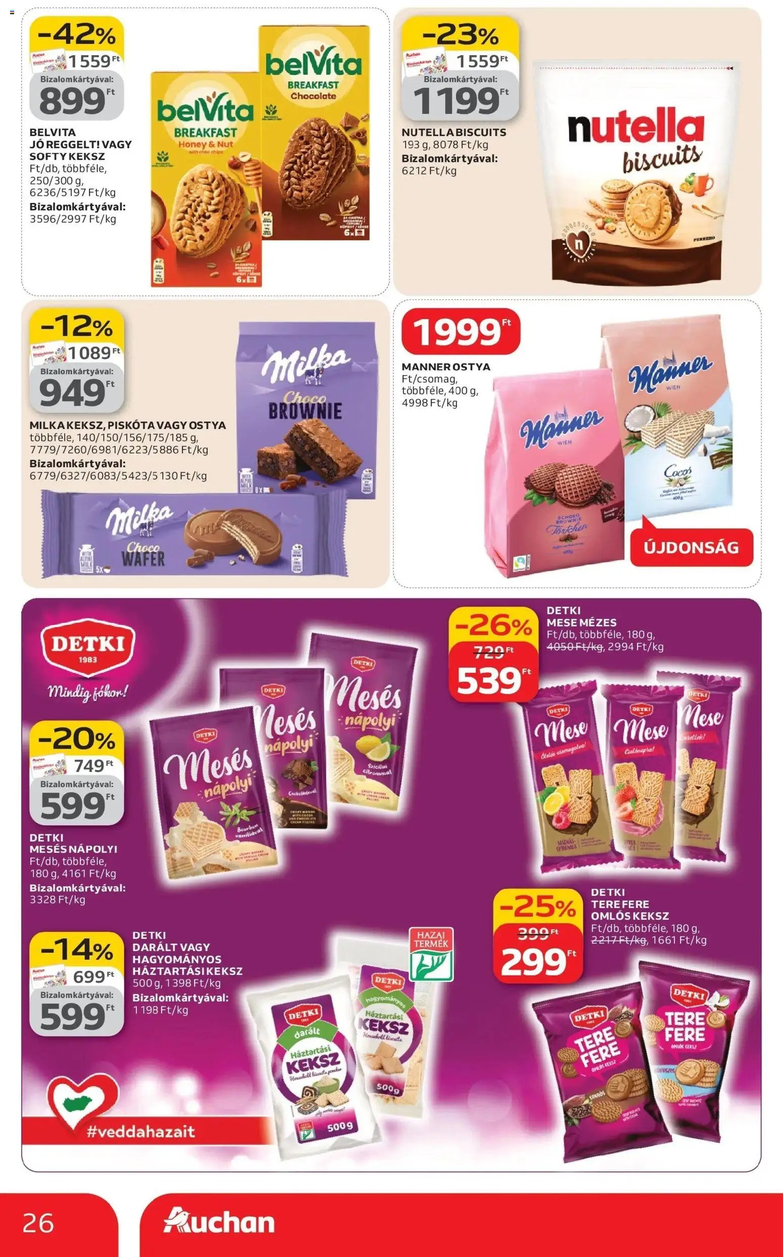 Auchan újság 2026.03.12. Auchan akciós újság Szeged (2026-03-12 - 2026-03-18)