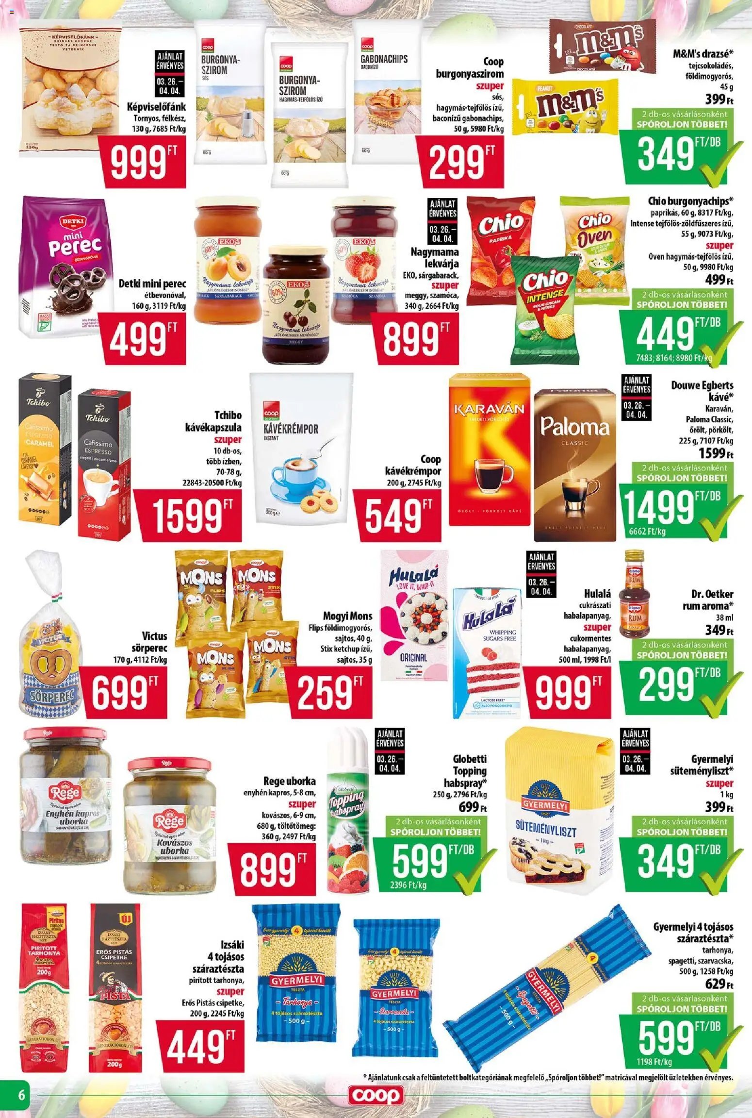 COOP újság 2026.03.26. COOP - Abc & Szuper / Tisza (2026-03-26 - 2026-04-01)