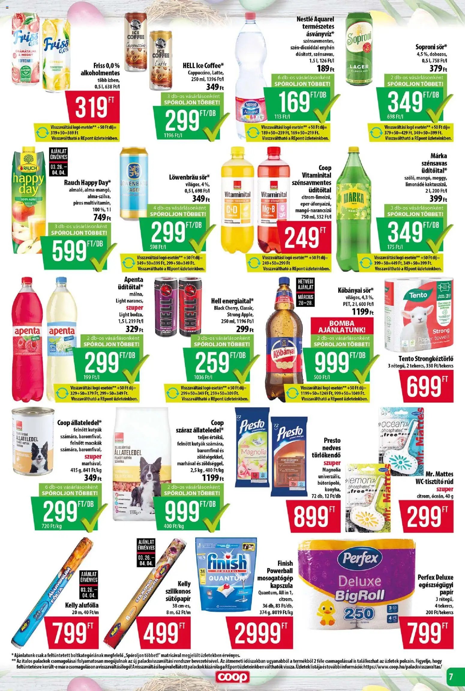 COOP újság 2026.03.26. COOP - Abc & Szuper / Tisza (2026-03-26 - 2026-04-01)