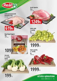Reál újság 2026.03.11. Reál Bevásárló hétvége - Pest megye (2026-03-11 - 2026-03-14)