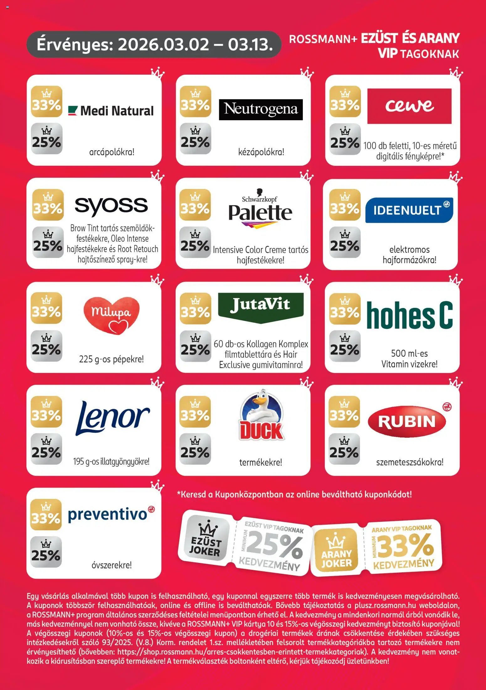 Rossmann újság 2026.03.02. Szórólap (2026-03-02 - 2026-03-13)