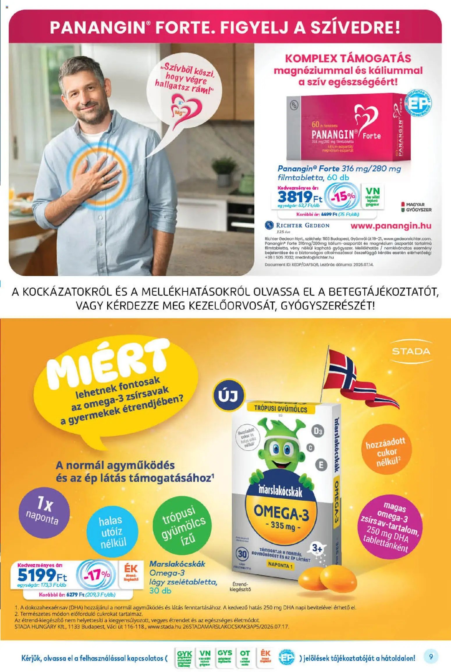 Gyöngy Patikák újság 2026.09.01. Gyöngy Patikák akciós újság