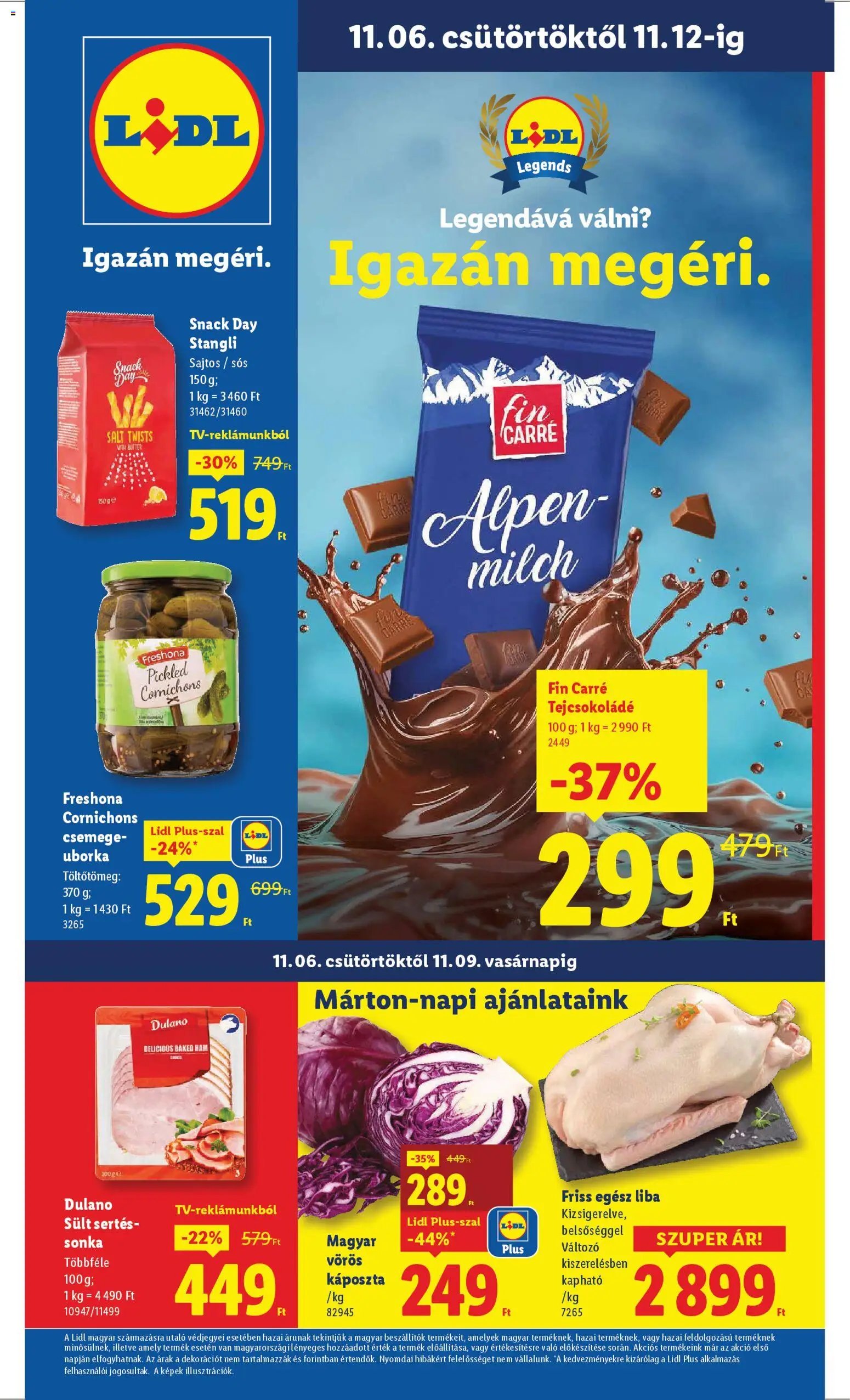 Lidl újság 2025.11.06. Akciós újság Lidl (2025-11-06 - 2025-11-12)