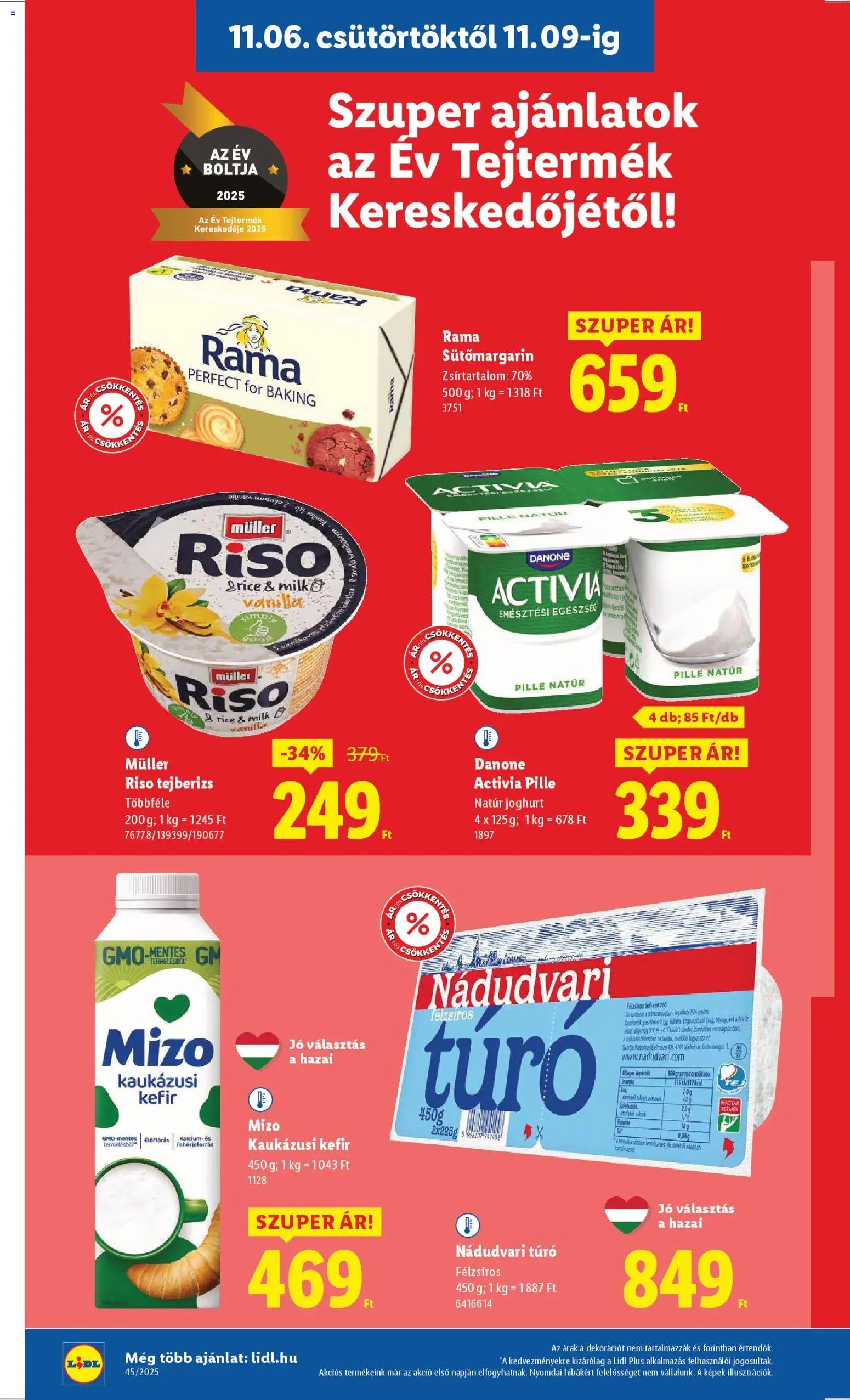 Lidl újság 2025.11.06. Akciós újság Lidl (2025-11-06 - 2025-11-12)