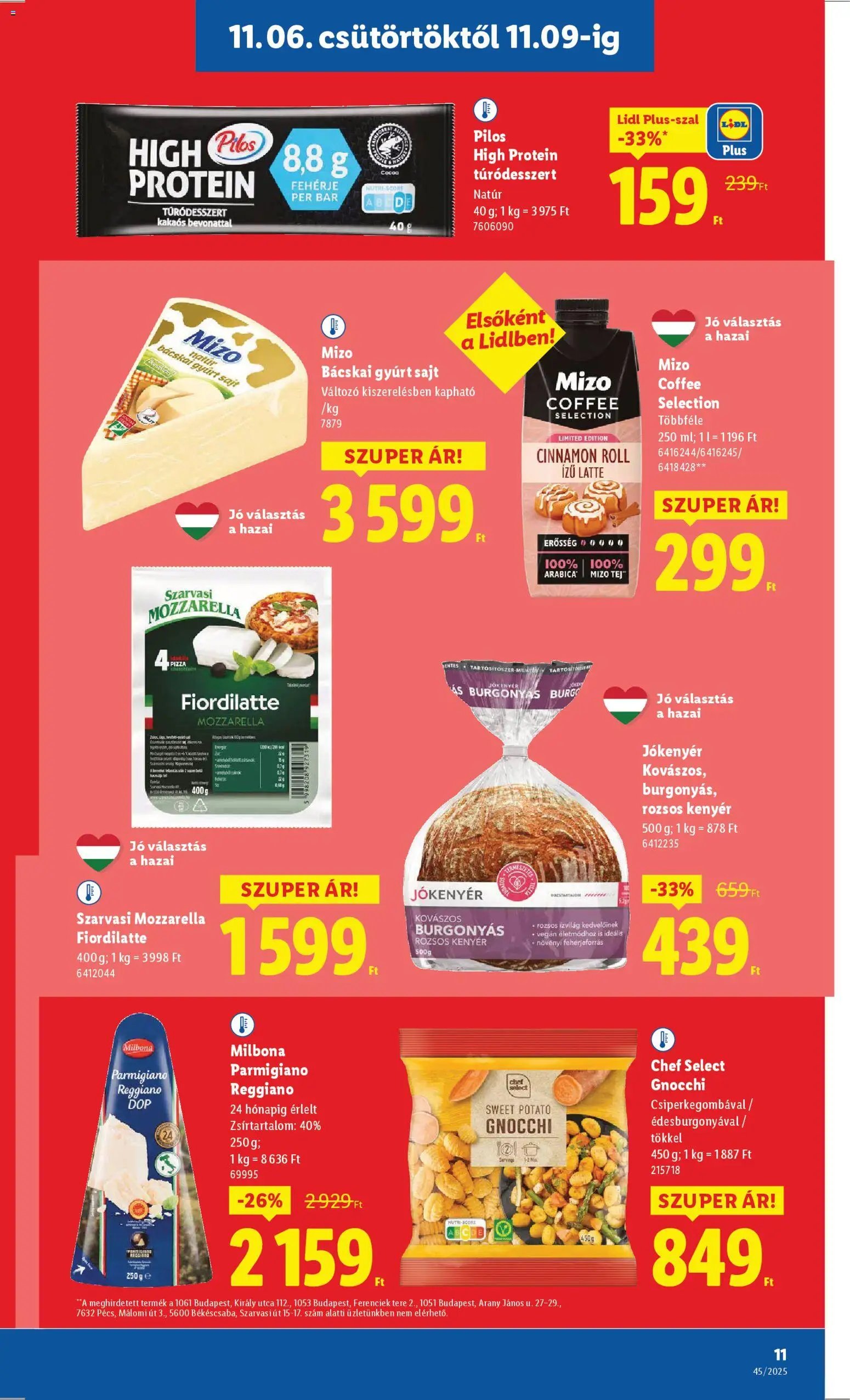 Lidl újság 2025.11.06. Akciós újság Lidl (2025-11-06 - 2025-11-12)