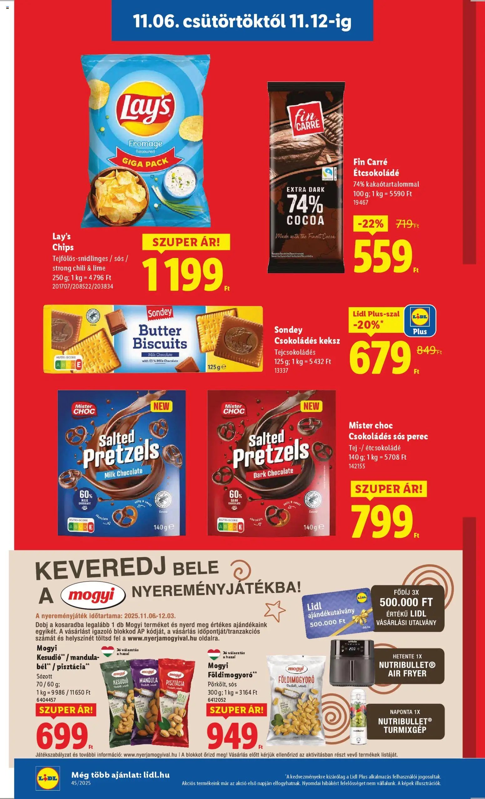 Lidl újság 2025.11.06. Akciós újság Lidl (2025-11-06 - 2025-11-12)