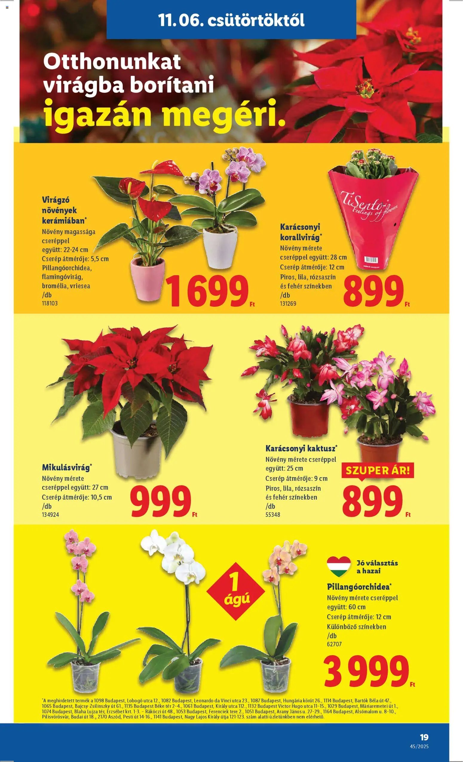 Lidl újság 2025.11.06. Akciós újság Lidl (2025-11-06 - 2025-11-12)