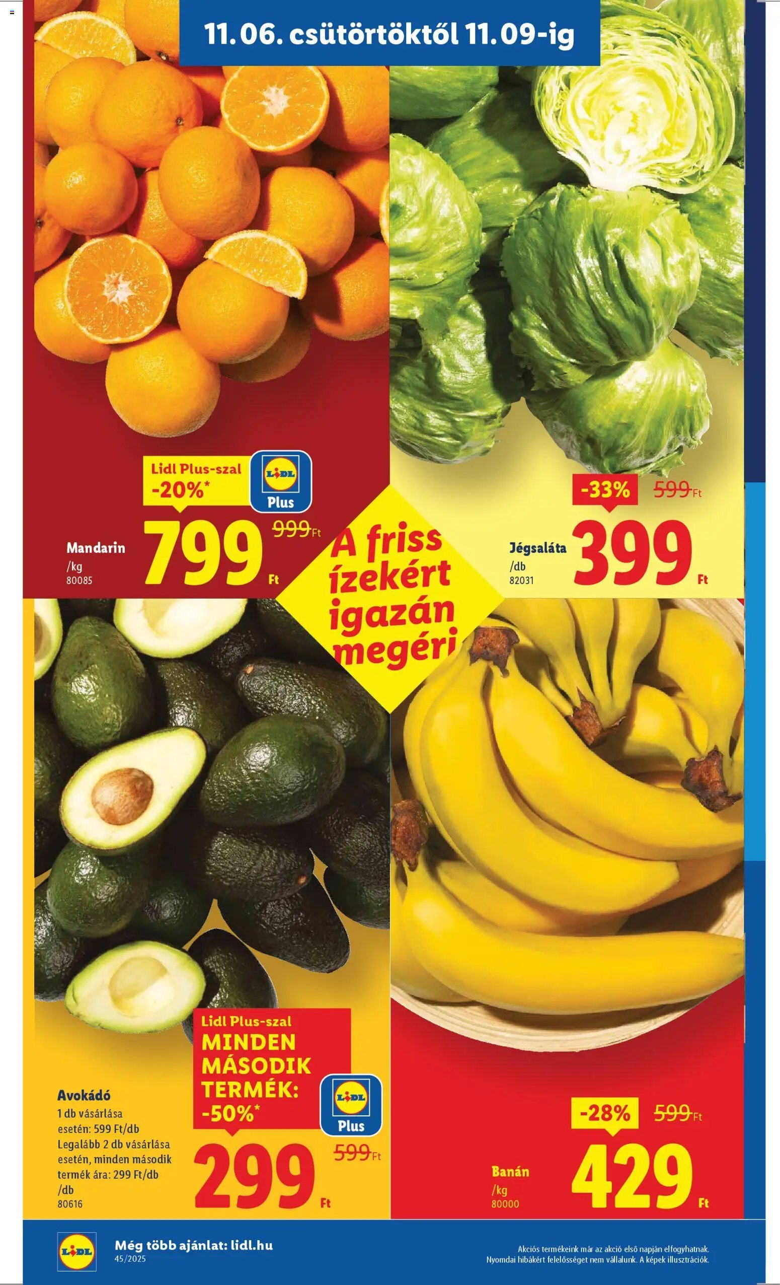 Lidl újság 2025.11.06. Akciós újság Lidl (2025-11-06 - 2025-11-12)