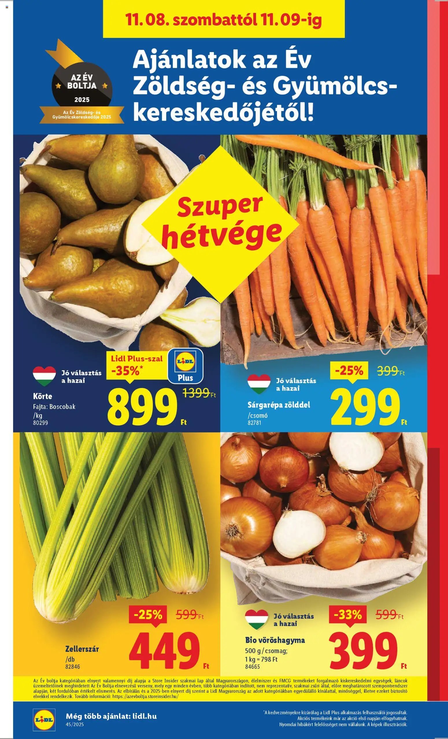 Lidl újság 2025.11.06. Akciós újság Lidl (2025-11-06 - 2025-11-12)