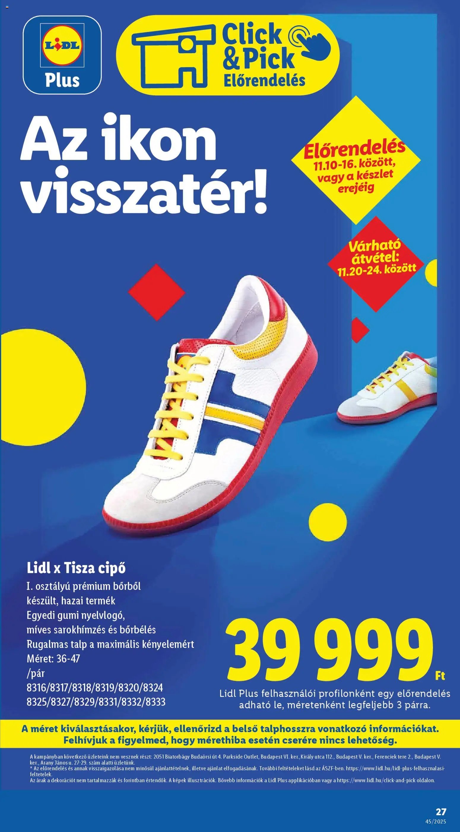 Lidl újság 2025.11.06. Akciós újság Lidl (2025-11-06 - 2025-11-12)