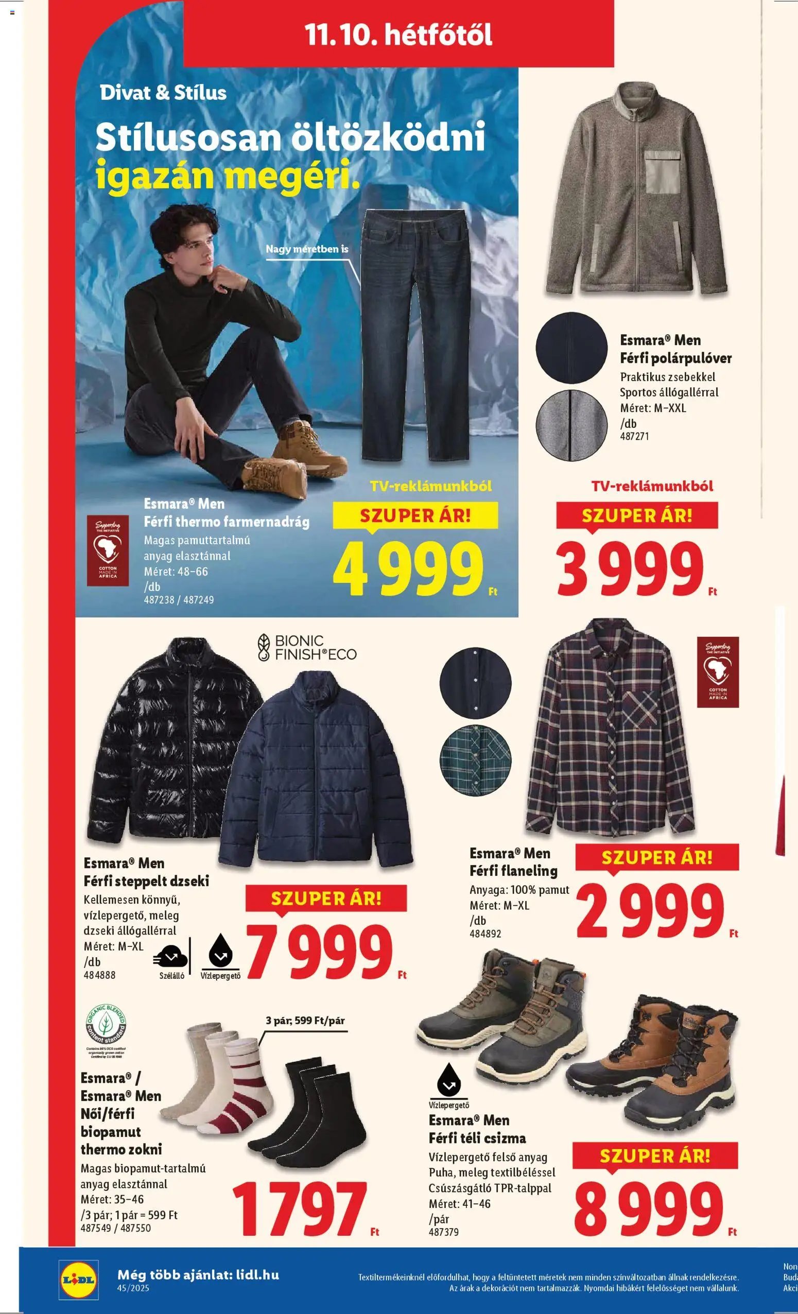 Lidl újság 2025.11.06. Akciós újság Lidl (2025-11-06 - 2025-11-12)