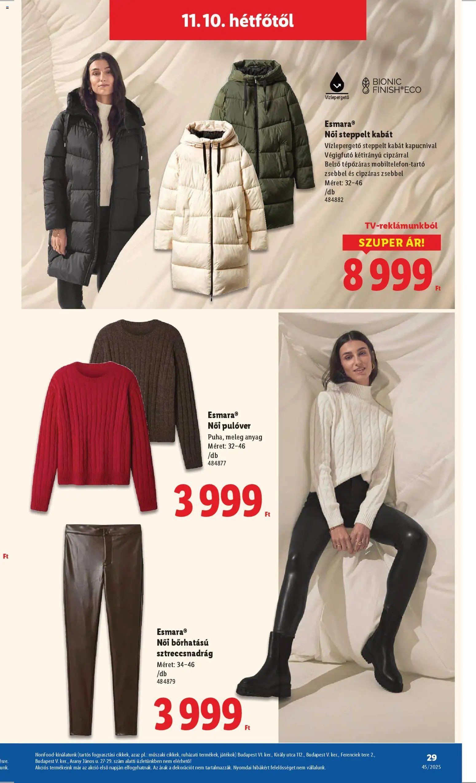 Lidl újság 2025.11.06. Akciós újság Lidl (2025-11-06 - 2025-11-12)