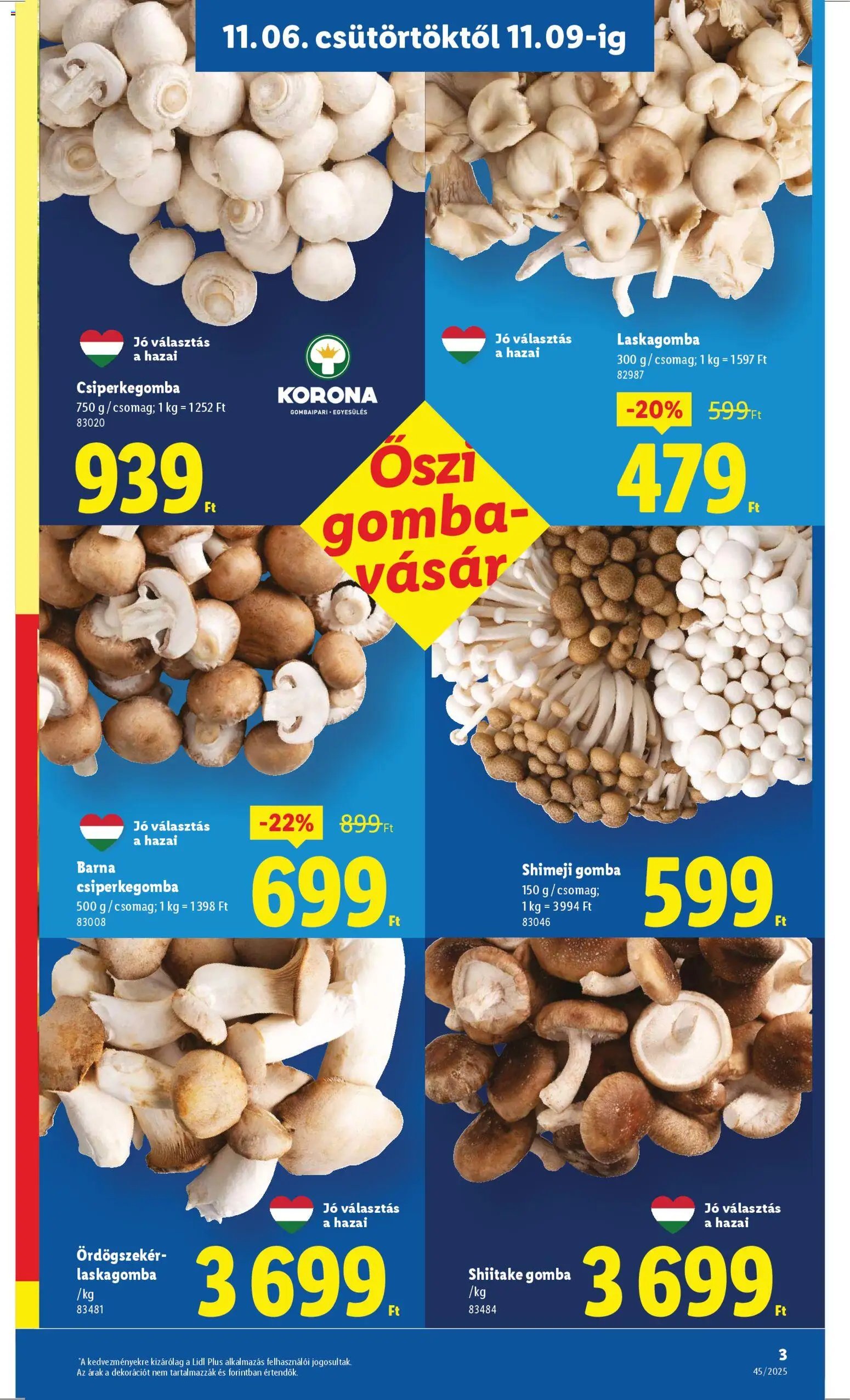 Lidl újság 2025.11.06. Akciós újság Lidl (2025-11-06 - 2025-11-12)