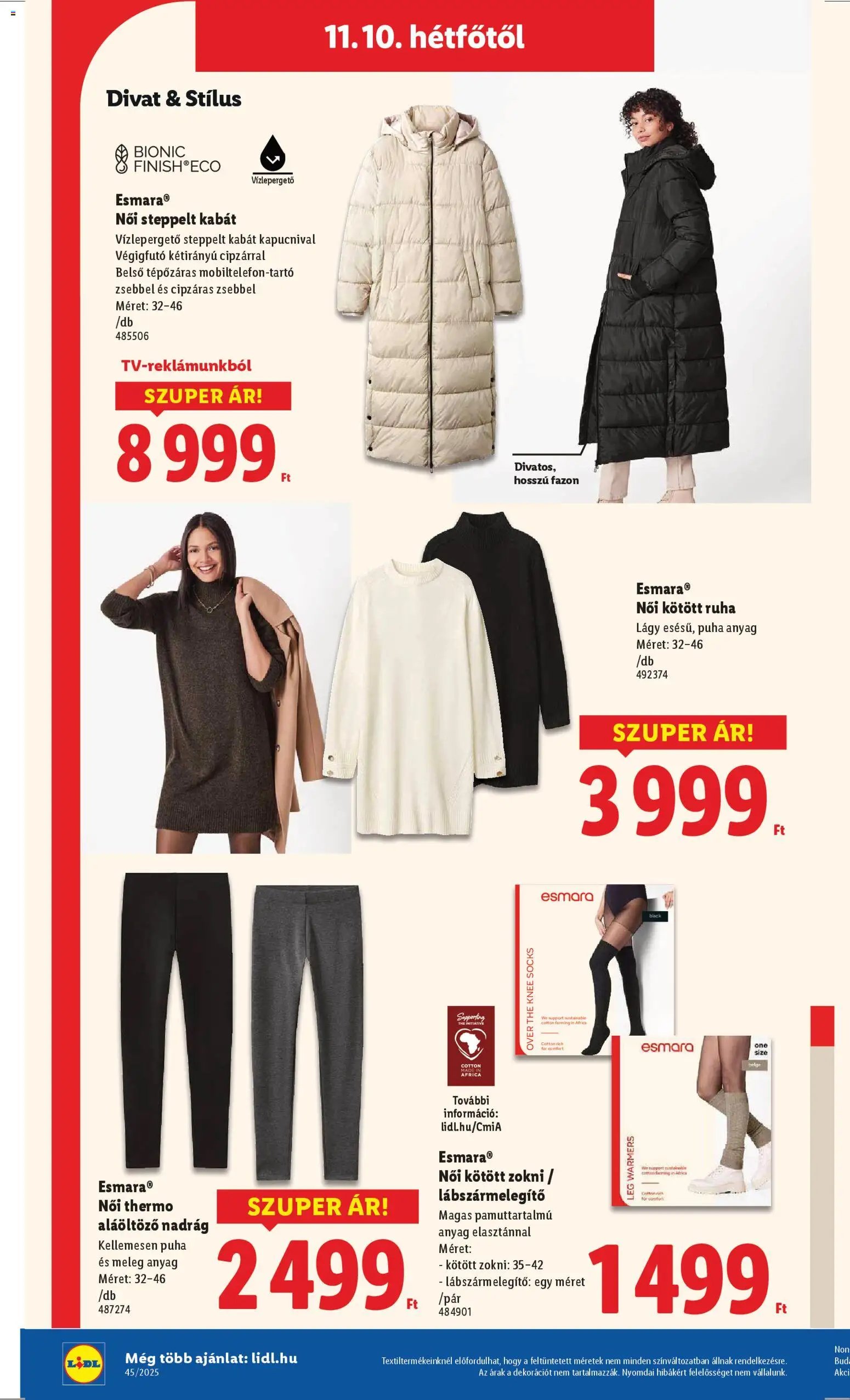 Lidl újság 2025.11.06. Akciós újság Lidl (2025-11-06 - 2025-11-12)