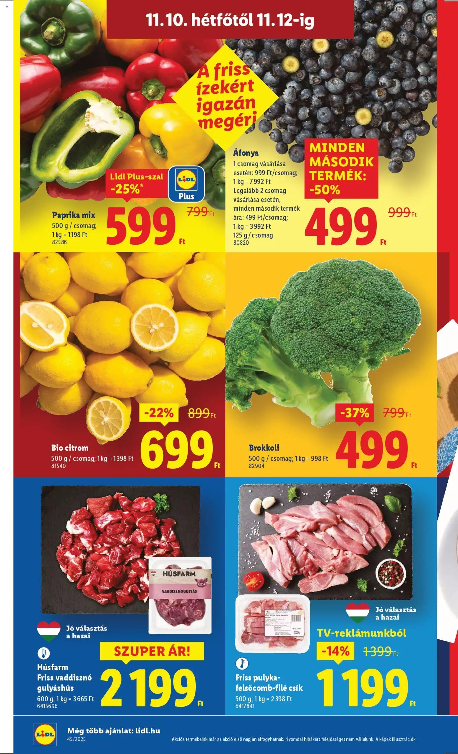 Lidl újság 2025.11.06. Akciós újság Lidl (2025-11-06 - 2025-11-12)