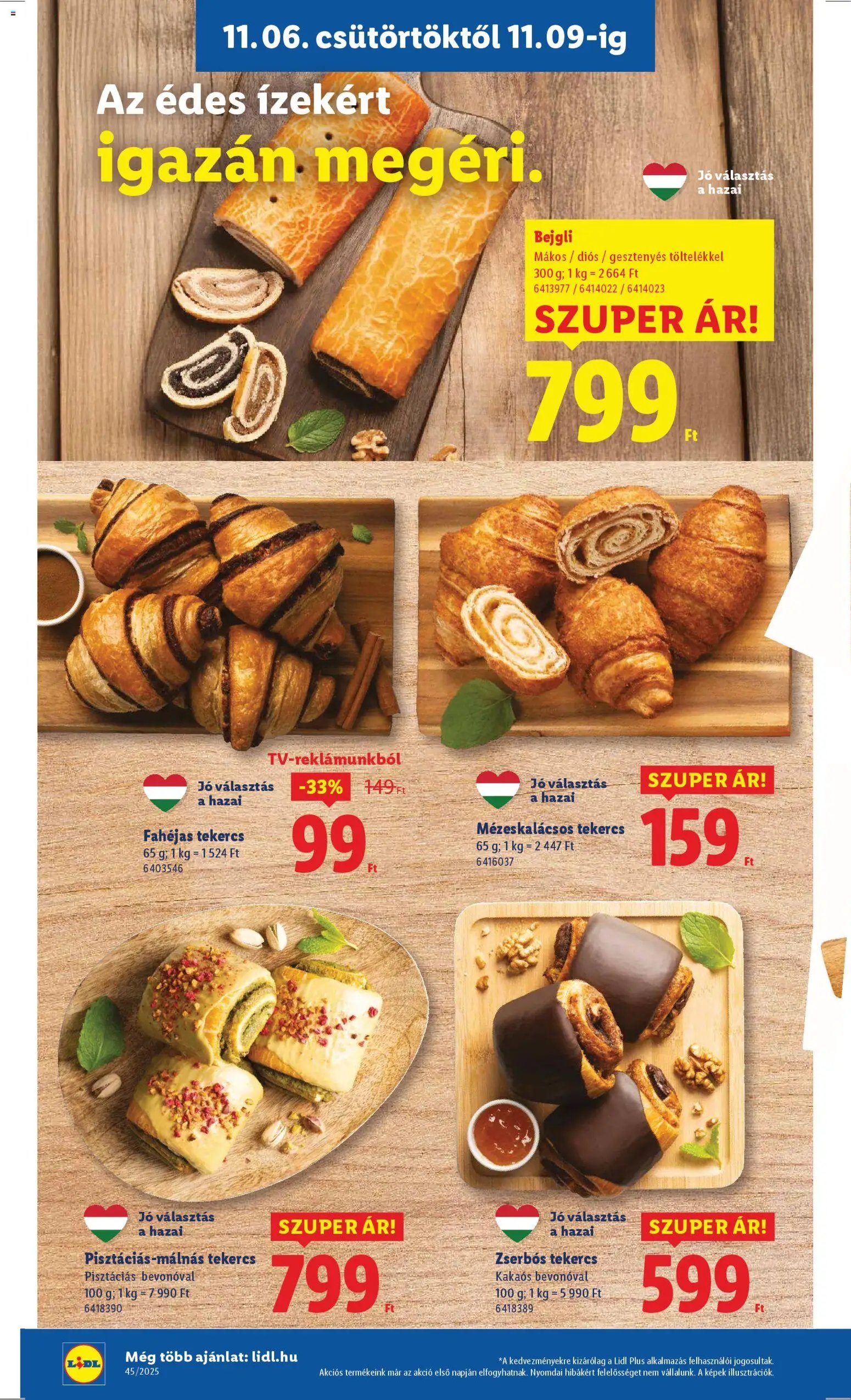 Lidl újság 2025.11.06. Akciós újság Lidl (2025-11-06 - 2025-11-12)