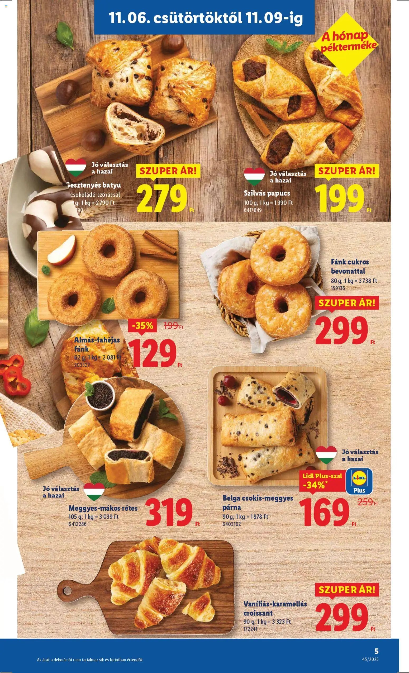 Lidl újság 2025.11.06. Akciós újság Lidl (2025-11-06 - 2025-11-12)