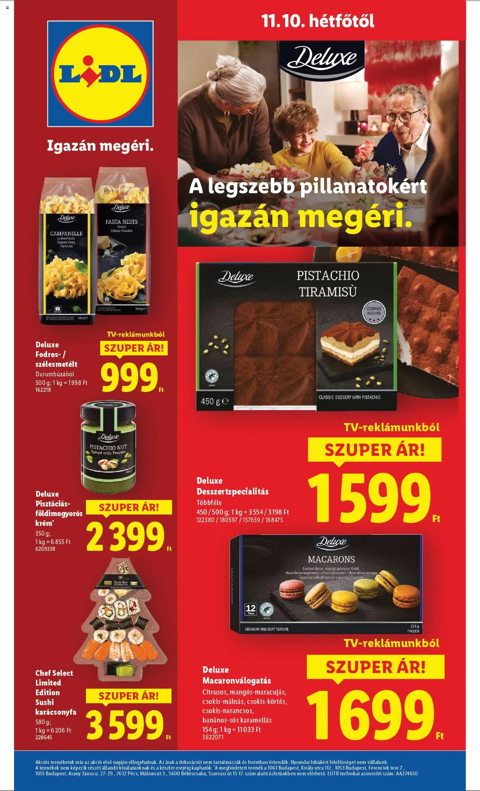 Lidl újság 2025.11.06. Akciós újság Lidl (2025-11-06 - 2025-11-12)