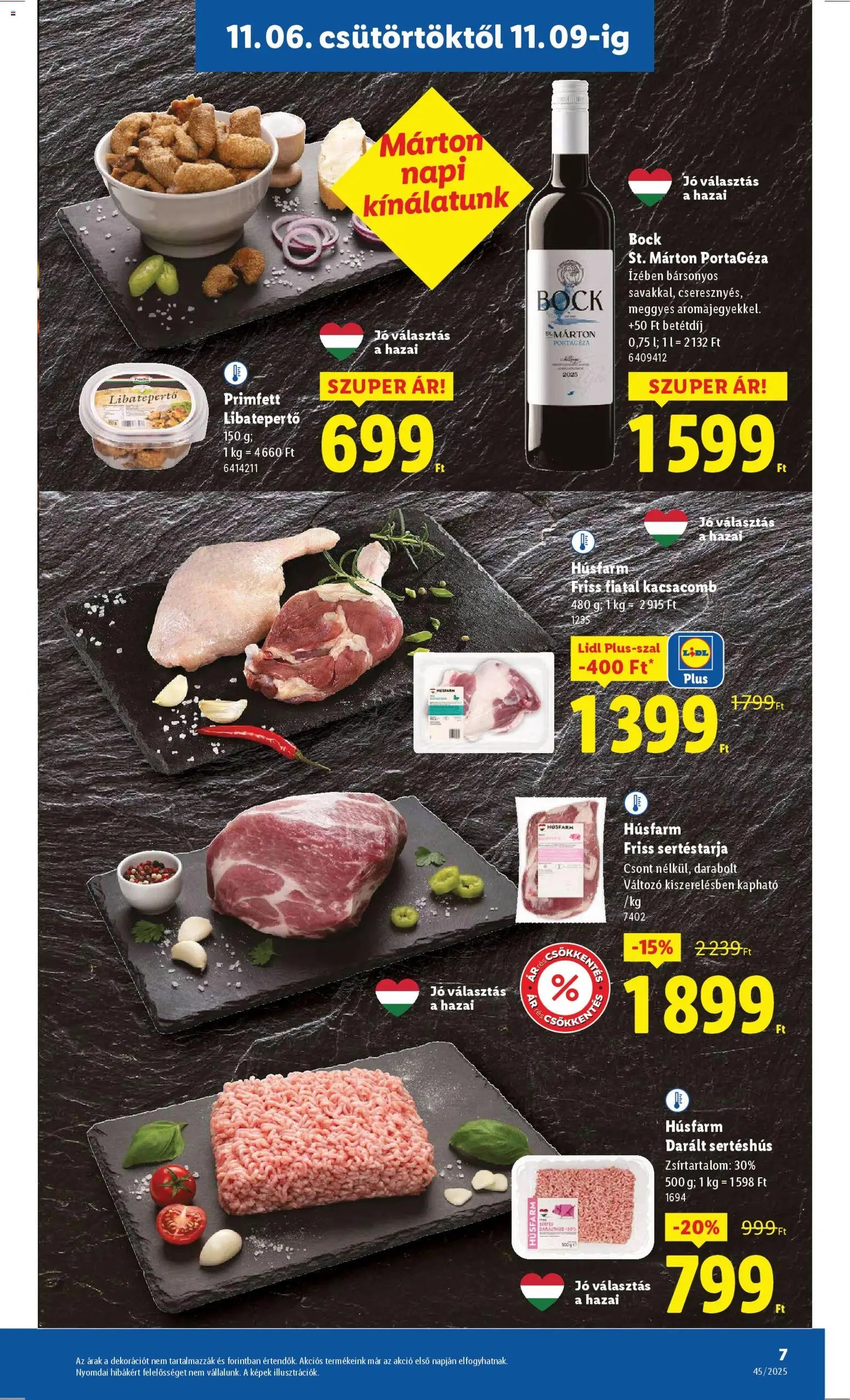 Lidl újság 2025.11.06. Akciós újság Lidl (2025-11-06 - 2025-11-12)